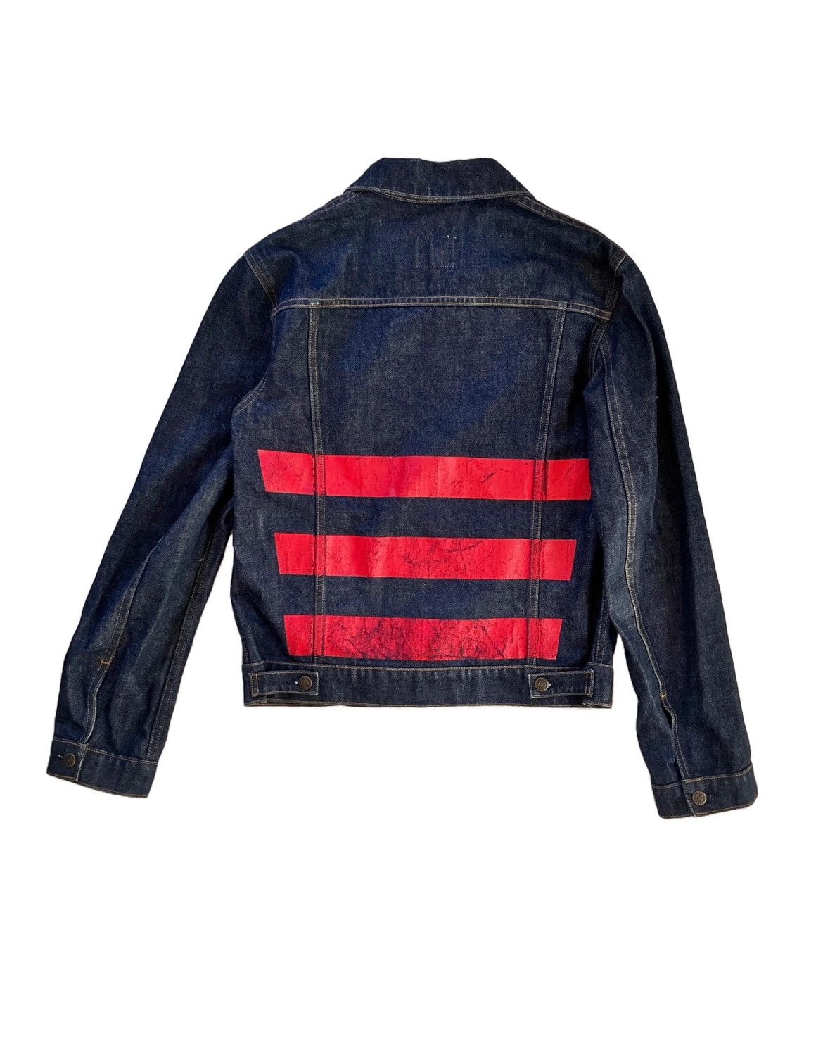 Helmut Lang Helmet Lang 3 Red Stripes Raf Simons Jacket | Grailed