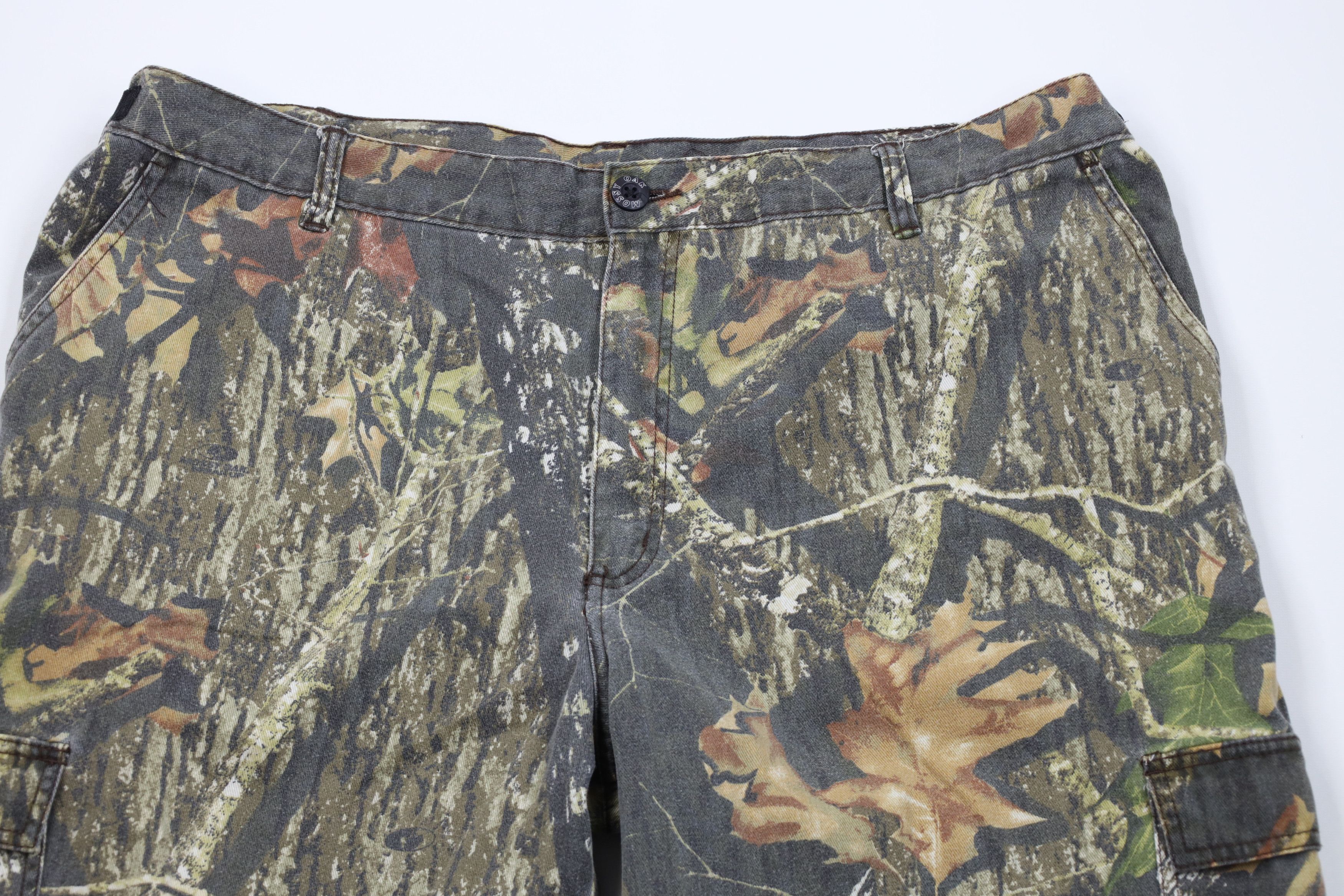 Vintage Vintage Streetwear Mossy Oak Camouflage Wide Leg Cargo Pants Size US 40 / EU 56 - 2 Thumbnail