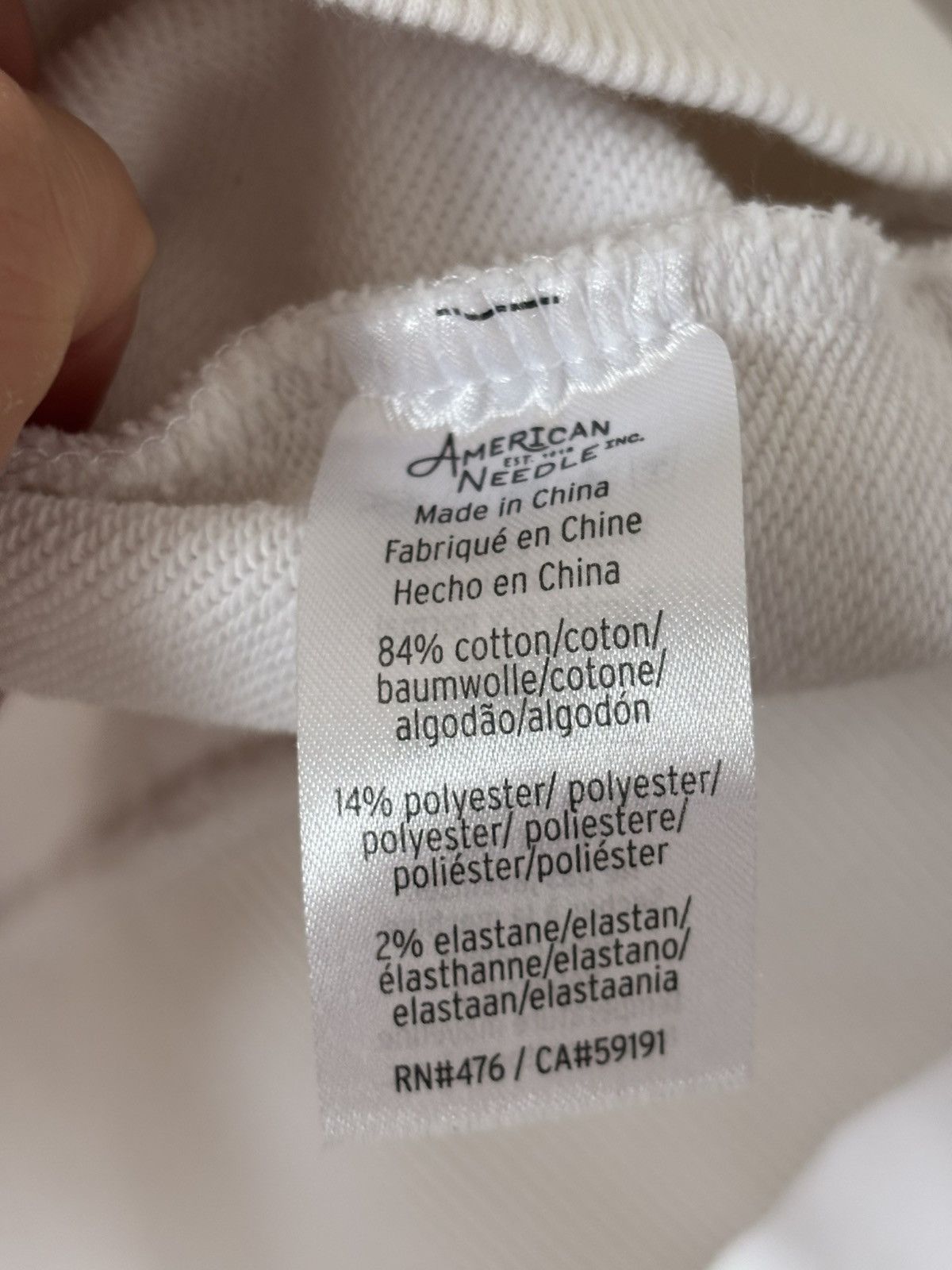 American Needle American Needle US Open Embroidered Logo Crewneck White M Size US M / EU 48-50 / 2 - 5 Thumbnail
