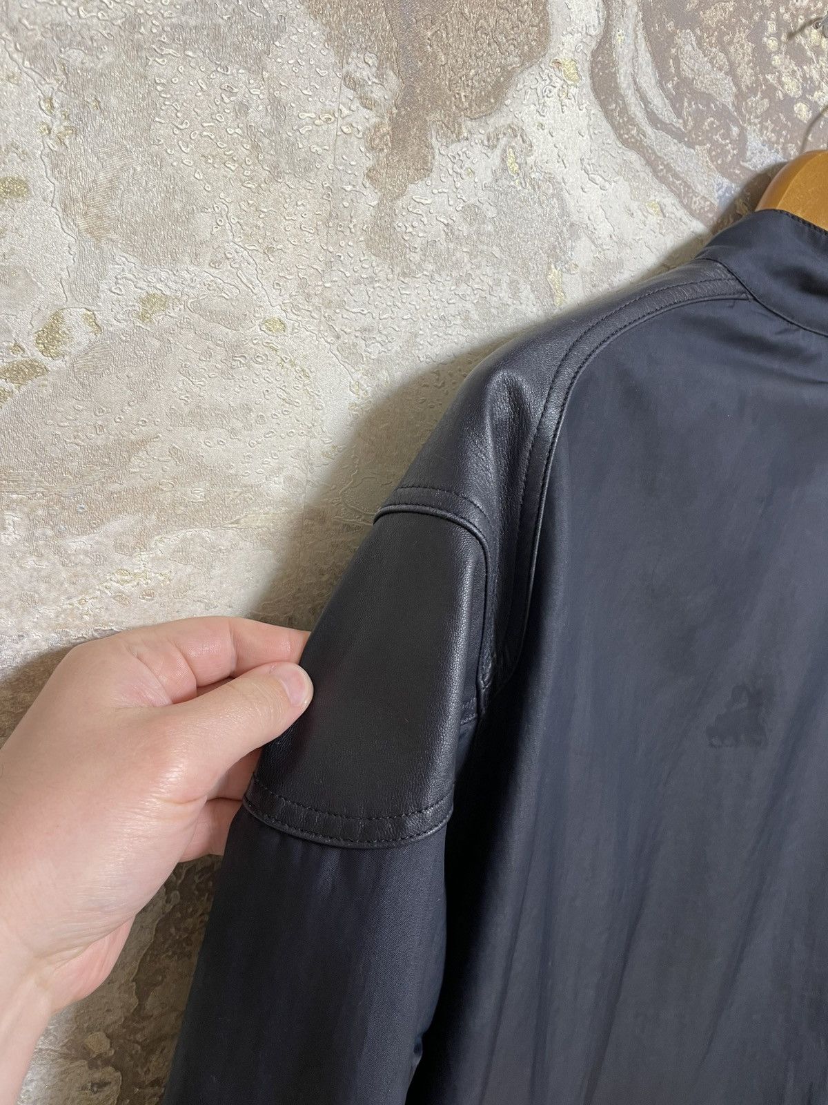 Alfred Dunhill Vintage Dunhill Biker Leather Jacket Black size L Size US L / EU 52-54 / 3 - 10 Thumbnail