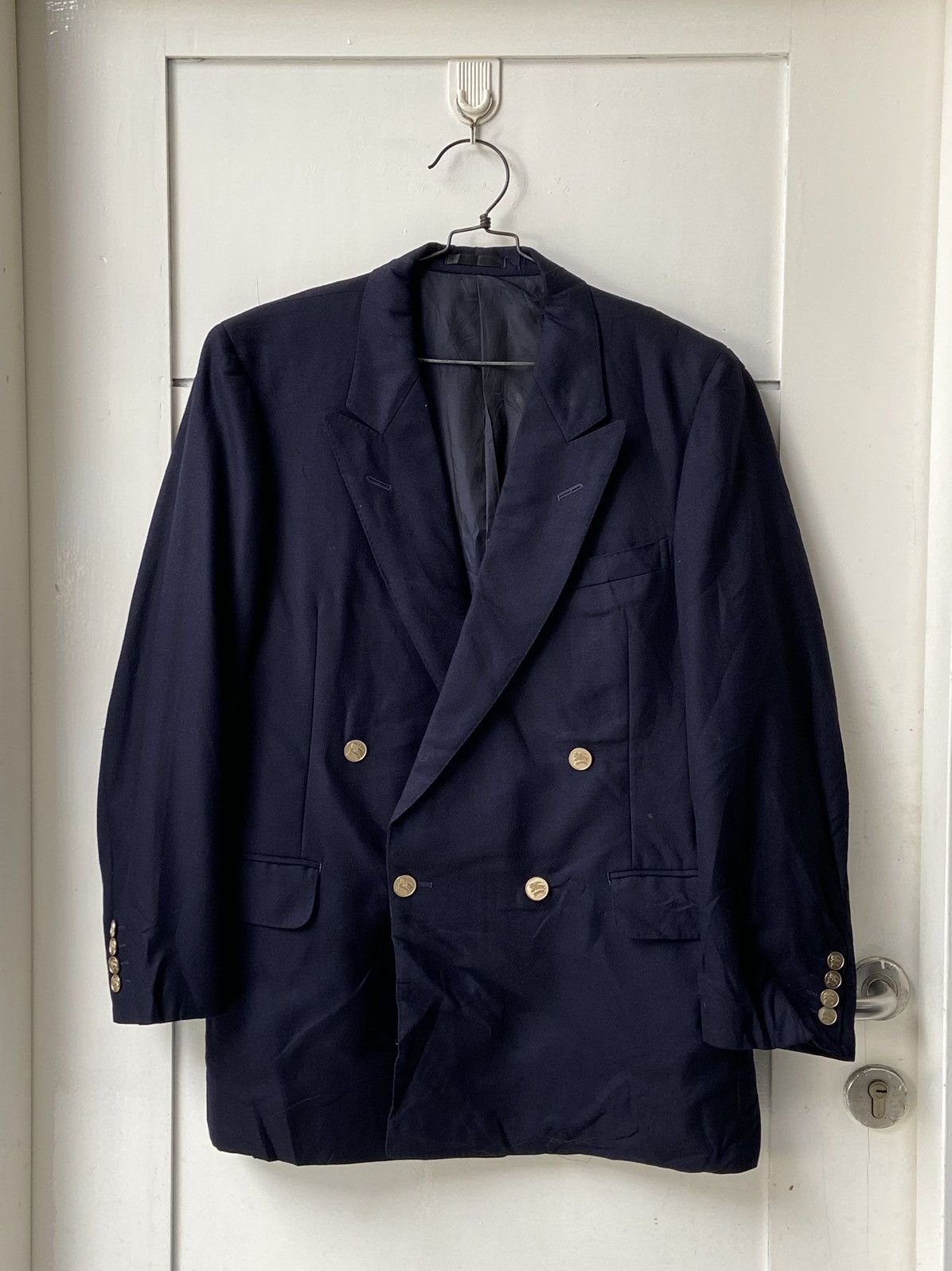 Burberry BURBERRY Navy Suit Size 50L - 9 Thumbnail