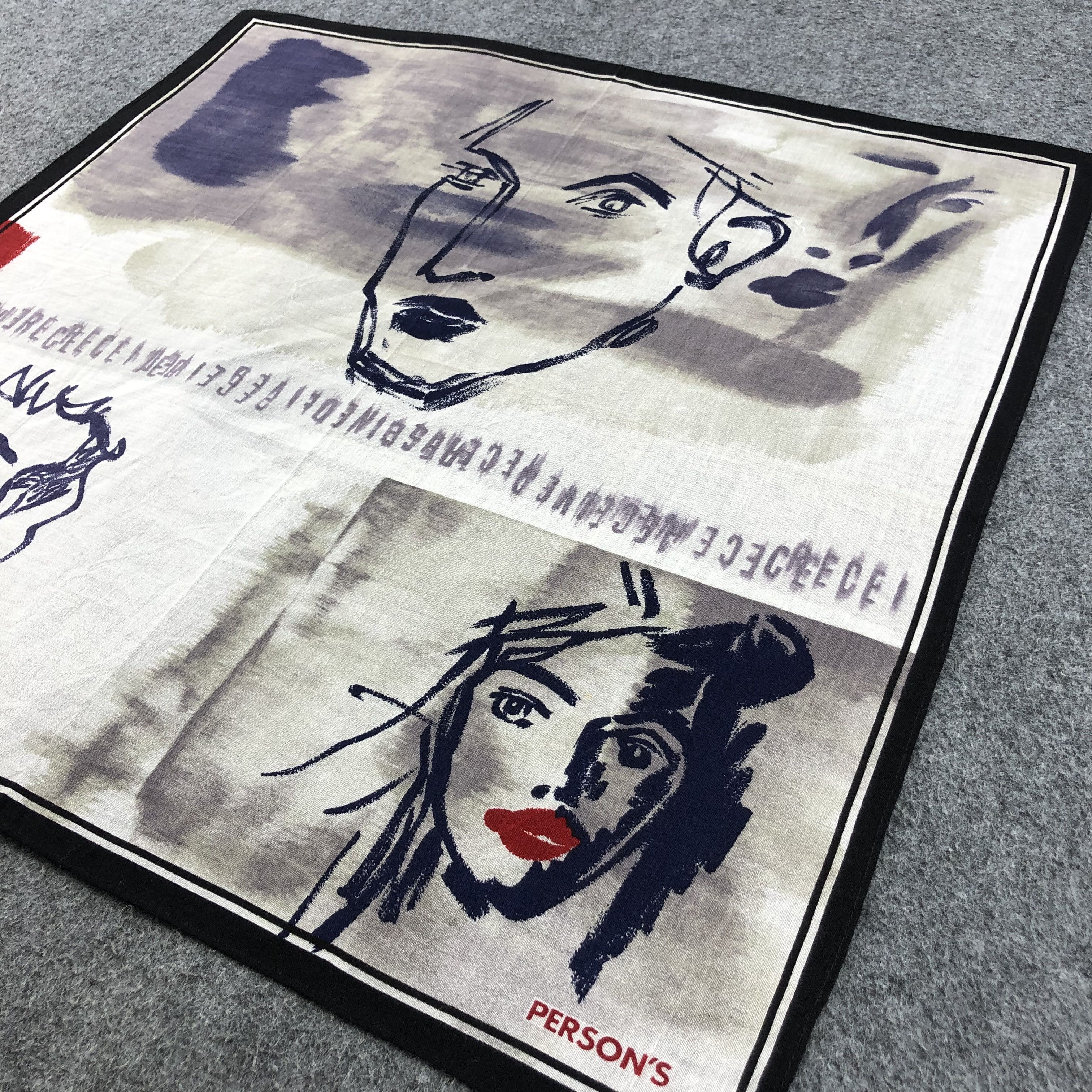 PERSON'S Person's Handkerchief Neckerchief Bandana H1314 Size ONE SIZE - 4 Thumbnail