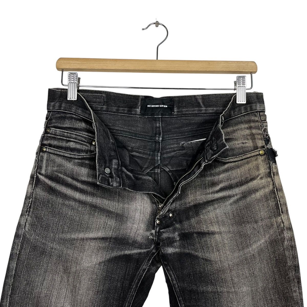 Diet Butcher Slim Skin Vintage Diet Butcher Slim Skin Denim Size 30" / US 8 / IT 44 - 15 Thumbnail