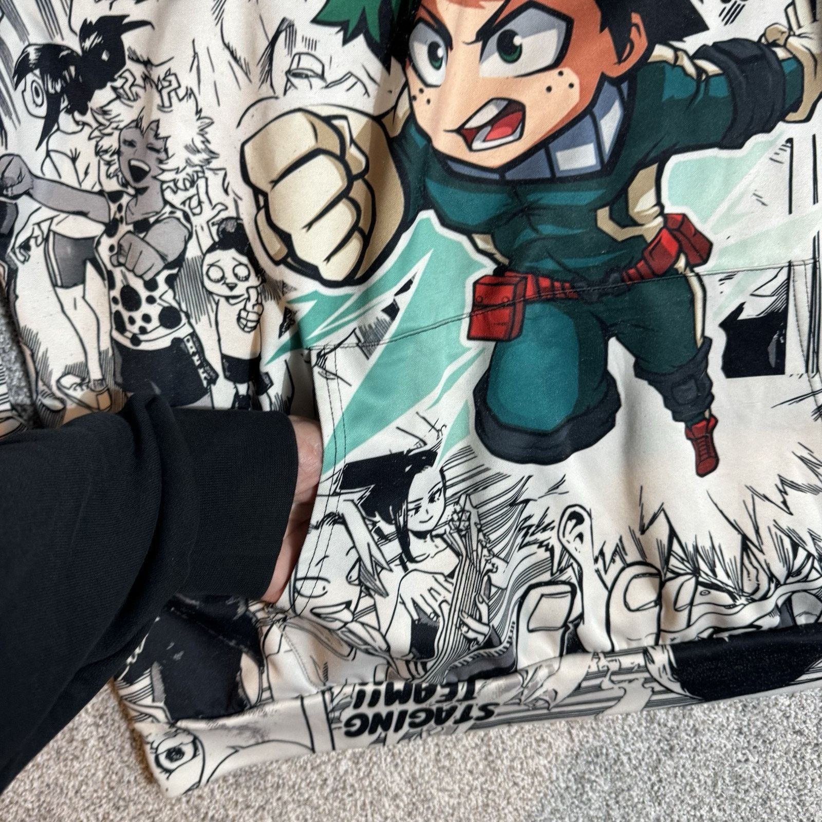 Other Anime Manga Hoodie Men XXL Streetwear Skater Novelty Cosplay Size US XXL / EU 58 / 5 - 6 Thumbnail