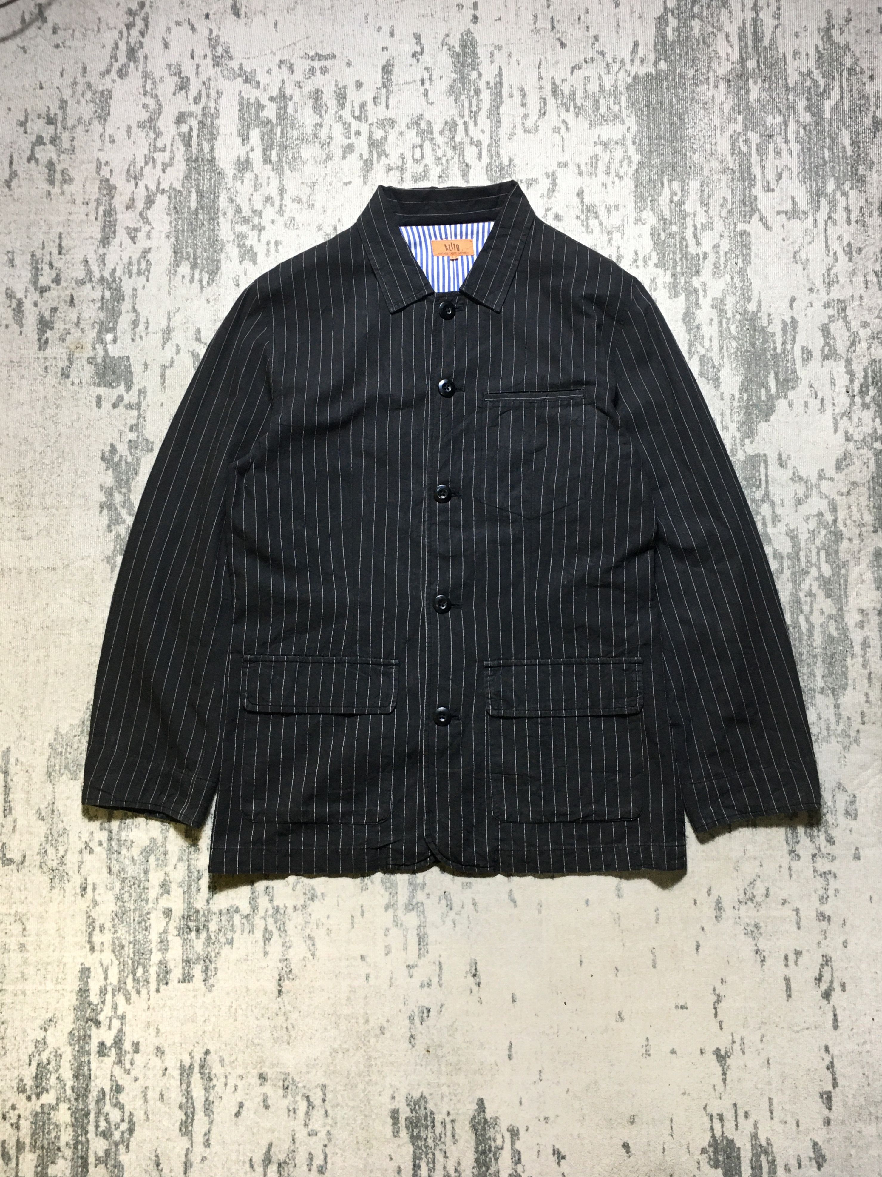 Japanese Brand Japan Azito Chore Blazzer Vintage Taste Garments Size US M / EU 48-50 / 2 - 1 Thumbnail