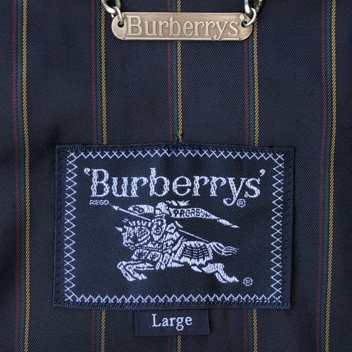 Burberry Vintage Burberrys Prorsum Wool Knitted Bomber Jacket Size US M / EU 48-50 / 2 - 17 Thumbnail