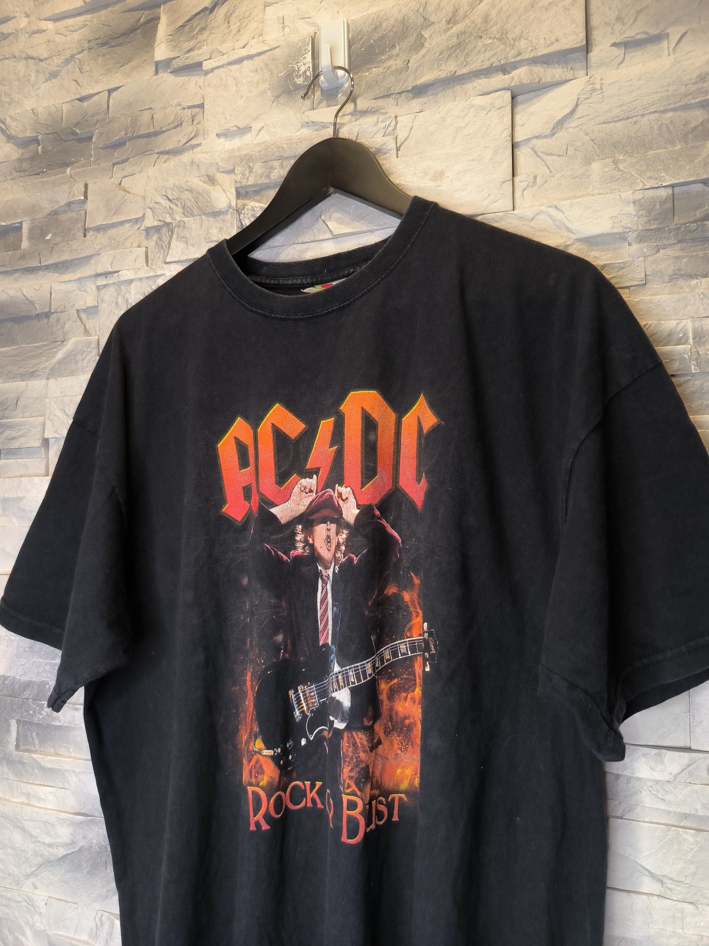 AC/DC Vintage ACDC AC/DC T-Shirt Band Rock Tee 2015 Size US XL / EU 56 / 4 - 2 Thumbnail