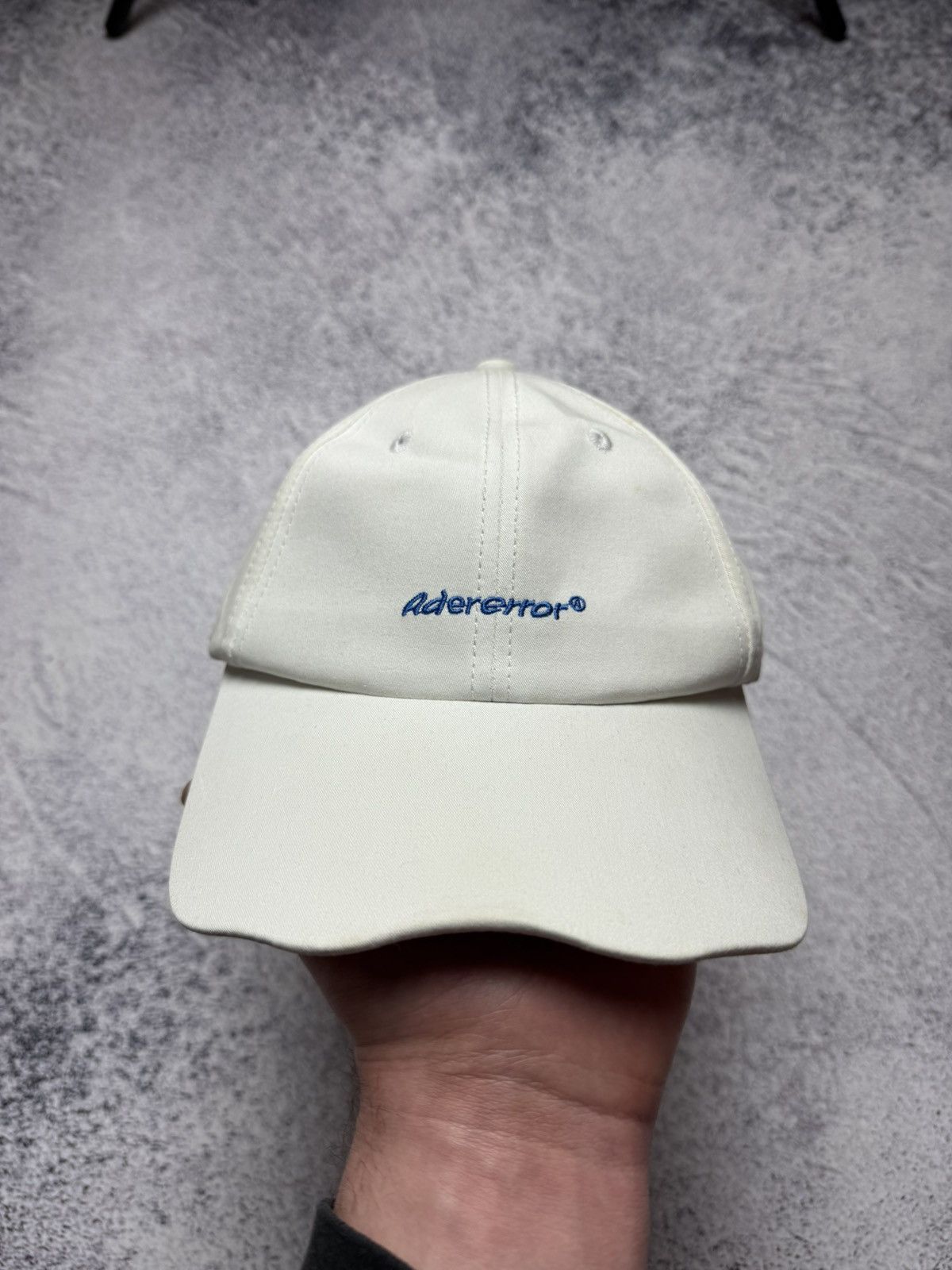Ader Error Ader Error Cap Avant Garde Grunge Hat Street Y2k Style Rap Size ONE SIZE - 2 Thumbnail