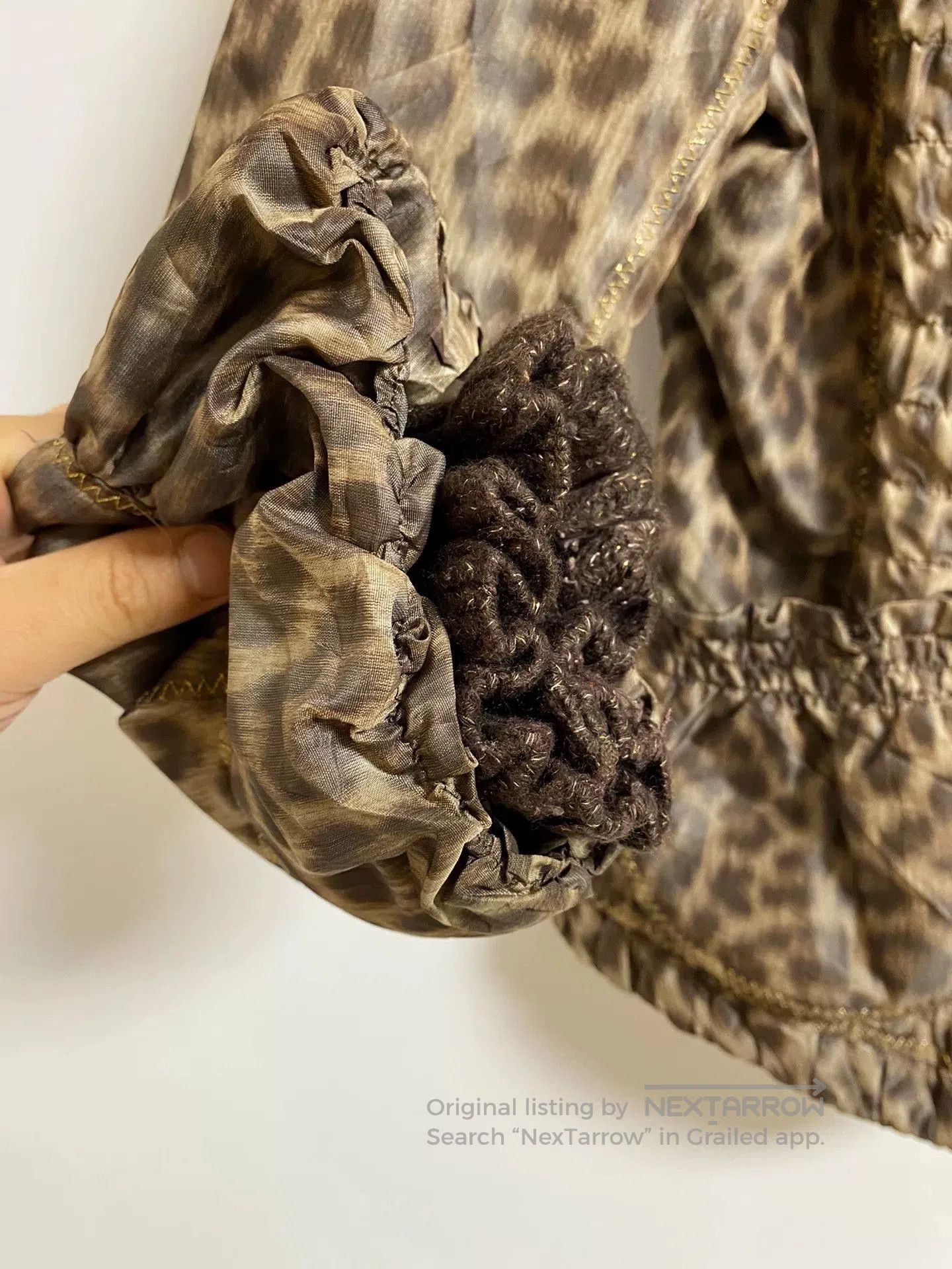 YITAI Italian Leopard Print Jacket. Size M / US 6-8 / IT 42-44 - 6 Thumbnail