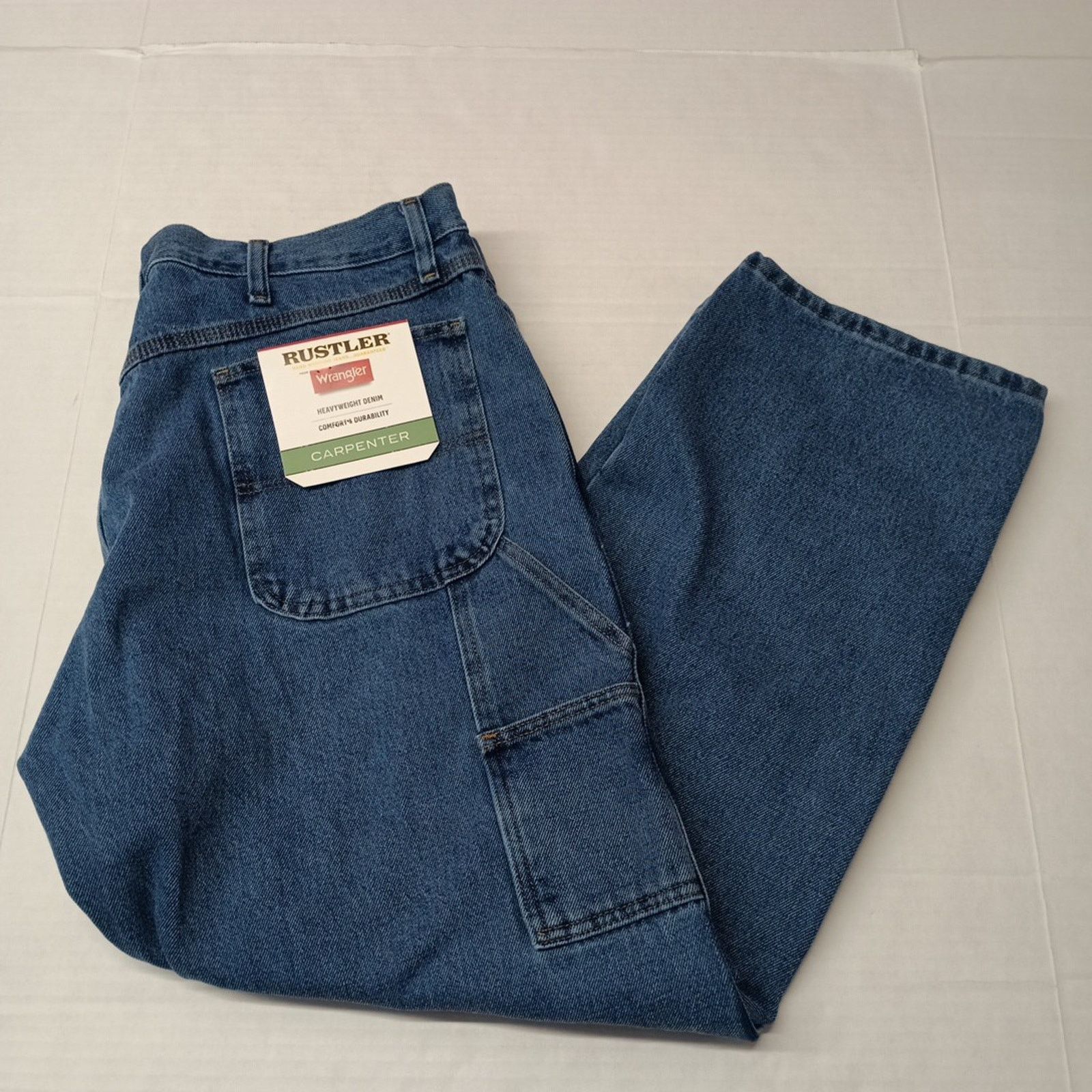 Wrangler Wrangler Rustler Carpenter Jeans Men's Size 40x30 Blue Size US 40 / EU 56 - 1 Thumbnail