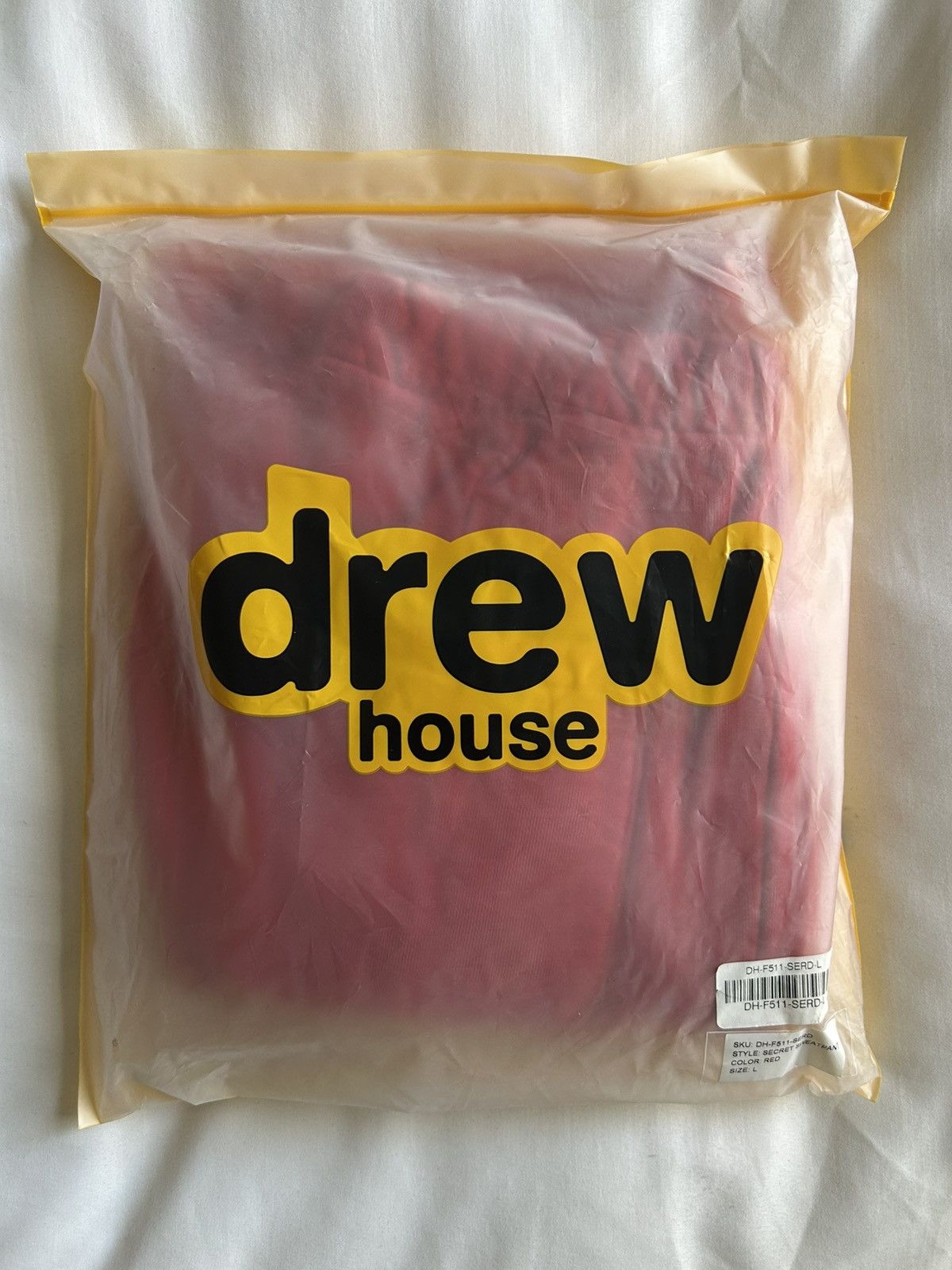 Drew House × Justin Bieber Drew House Secret Sweatpants Red Large L Size US 34 / EU 50 - 10 Thumbnail