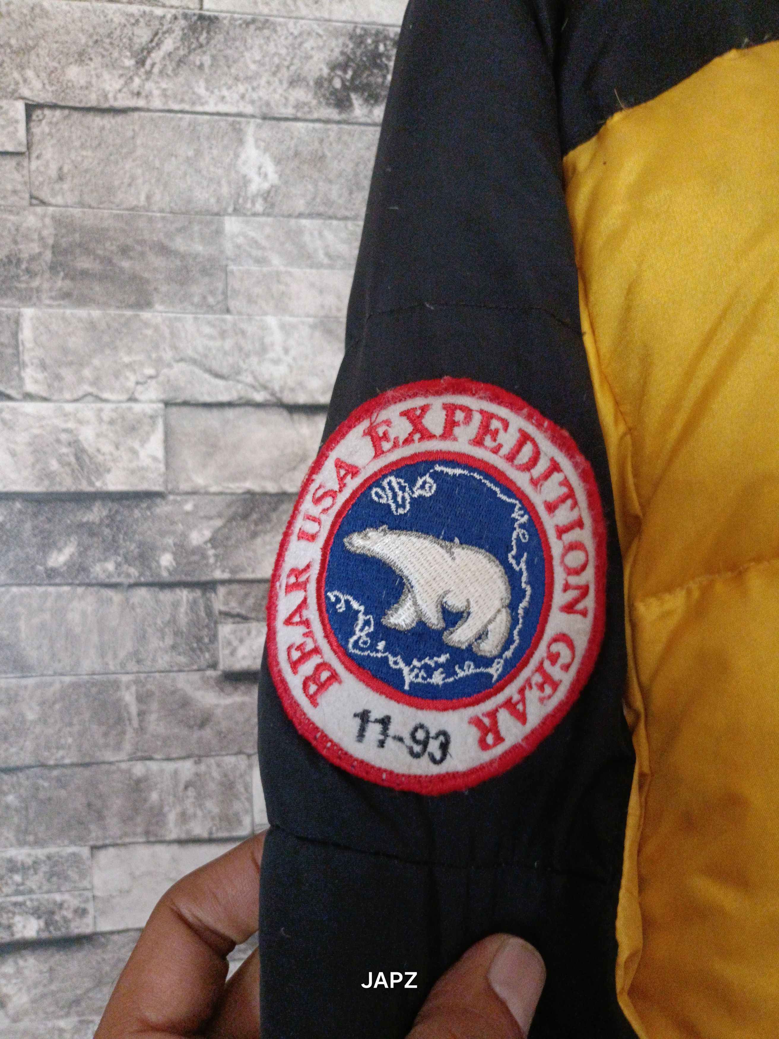 Vintage Vintage bear USA expedition gear oversized down jacket polar Size US XL / EU 56 / 4 - 3 Thumbnail