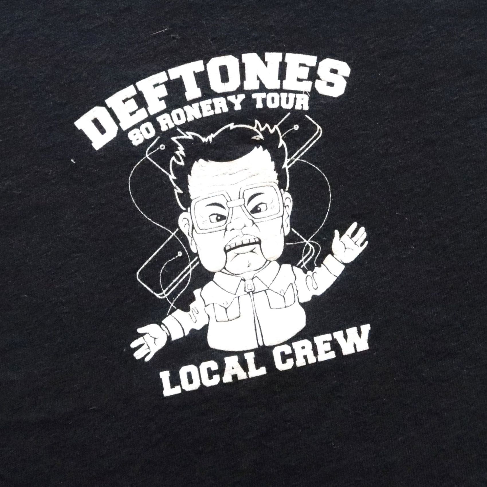 Vintage VINTAGE Deftones So Ronery Tour Tshirt Local Crew Band L Black Mens Shirt Size US L / EU 52-54 / 3 - 6 Thumbnail