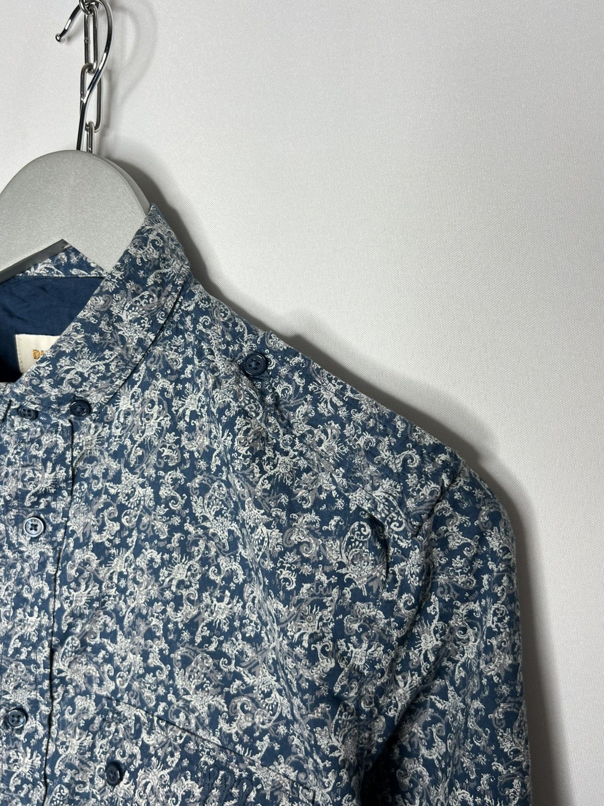 Diesel Diesel Overprinted Long Sleeve Shirt Rare Size US M / EU 48-50 / 2 - 3 Thumbnail