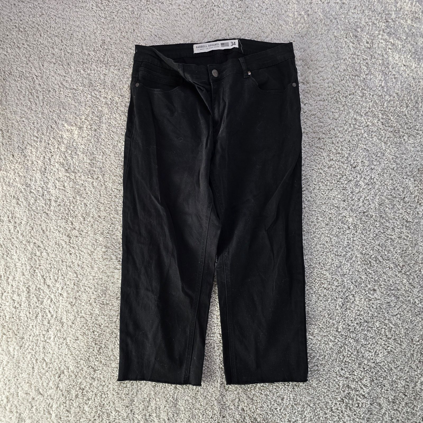 Other Barbell Apparel Mens 34 Cut Off Jeans Rock Climbing 34 21 Size US 34 / EU 50 - 2 Thumbnail