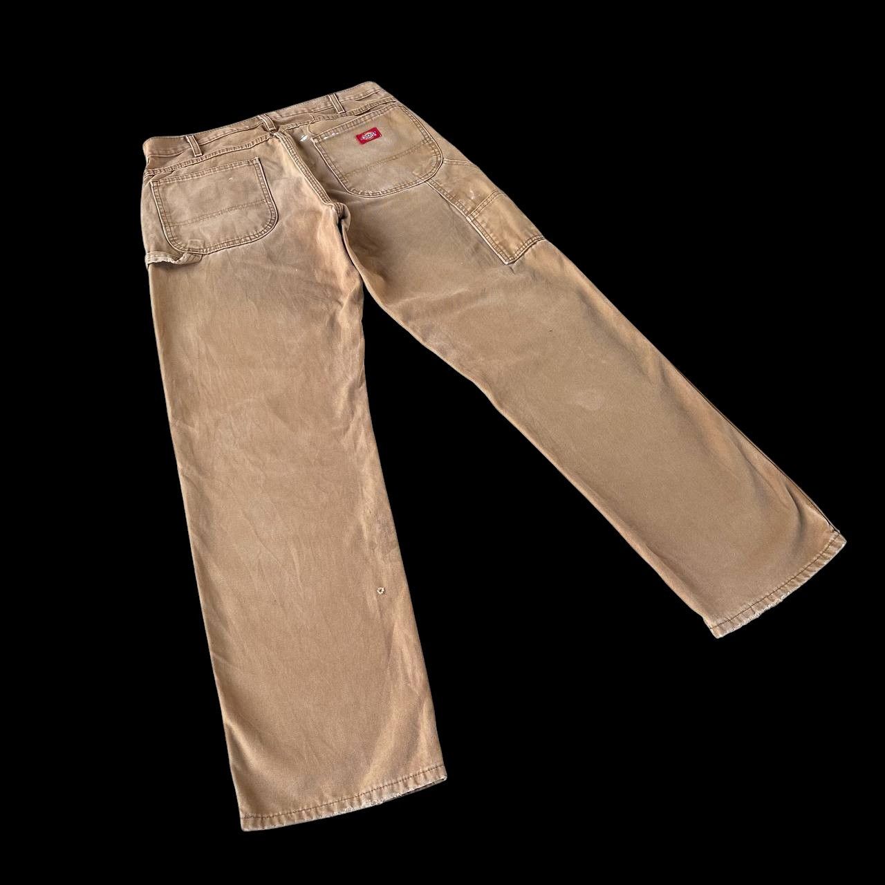 Dickies VINTAGE DICKIES DISTRESSED CARPENTER BROWN DENIM W34X34 Size US 34 / EU 50 - 13 Thumbnail