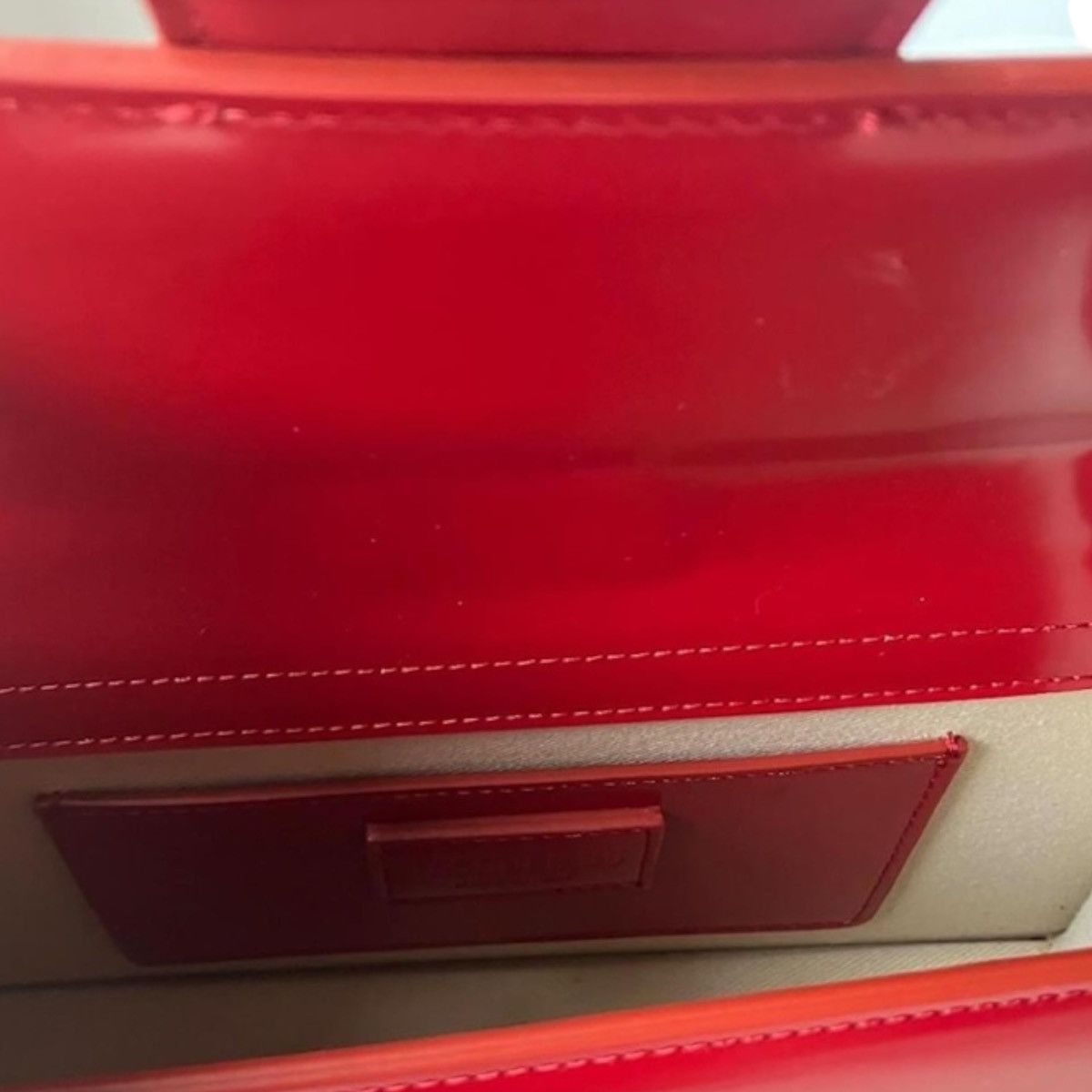 Jacquemus Jacquemus Le Grand Bambino Red Silver Size ONE SIZE - 8 Thumbnail