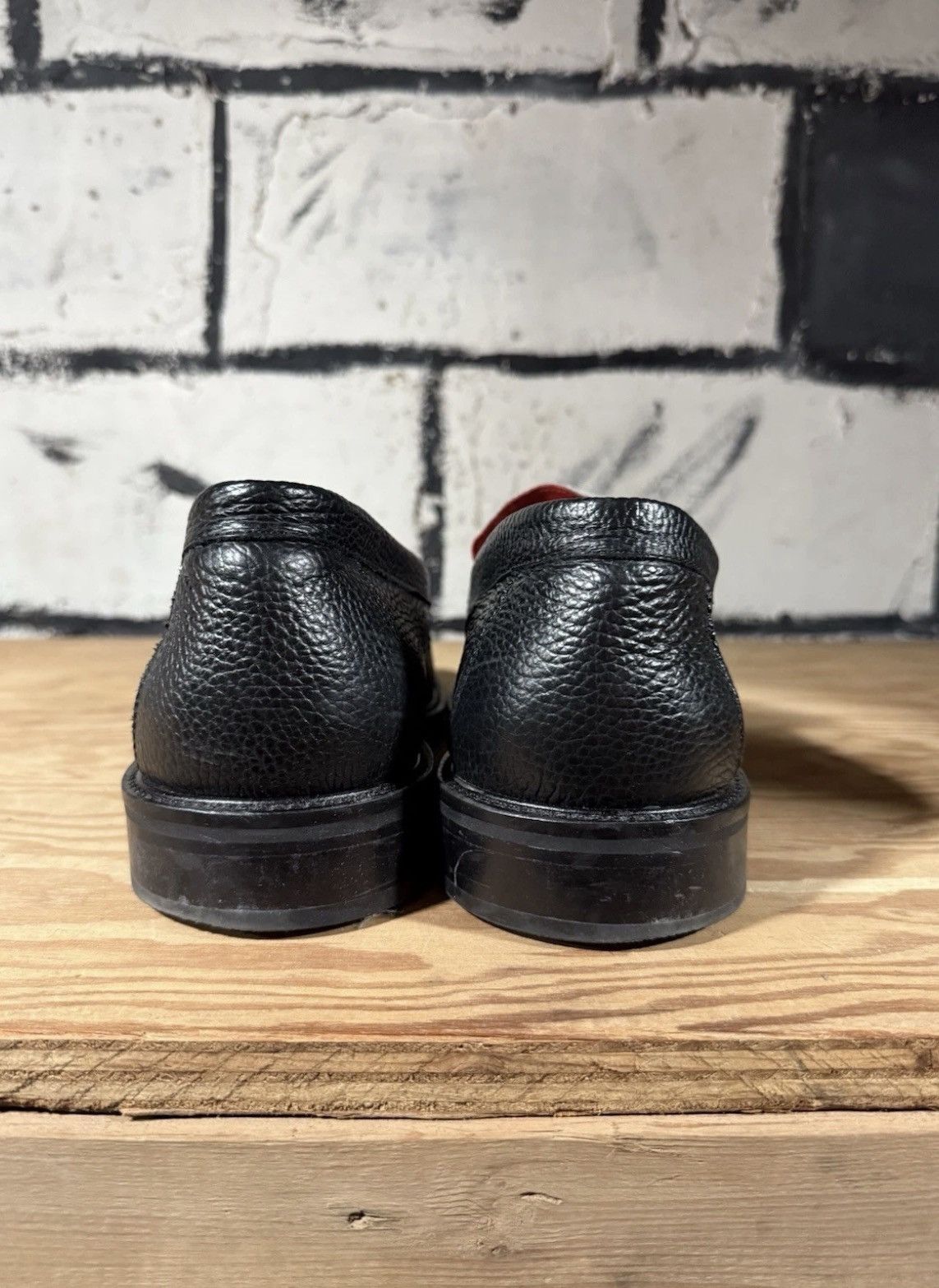 Aime Leon Dore Aime Leon Dore Penny Loafer BLACK / WHITE SS22FD000 Mens 12 Size US 12 / EU 45 - 5 Thumbnail