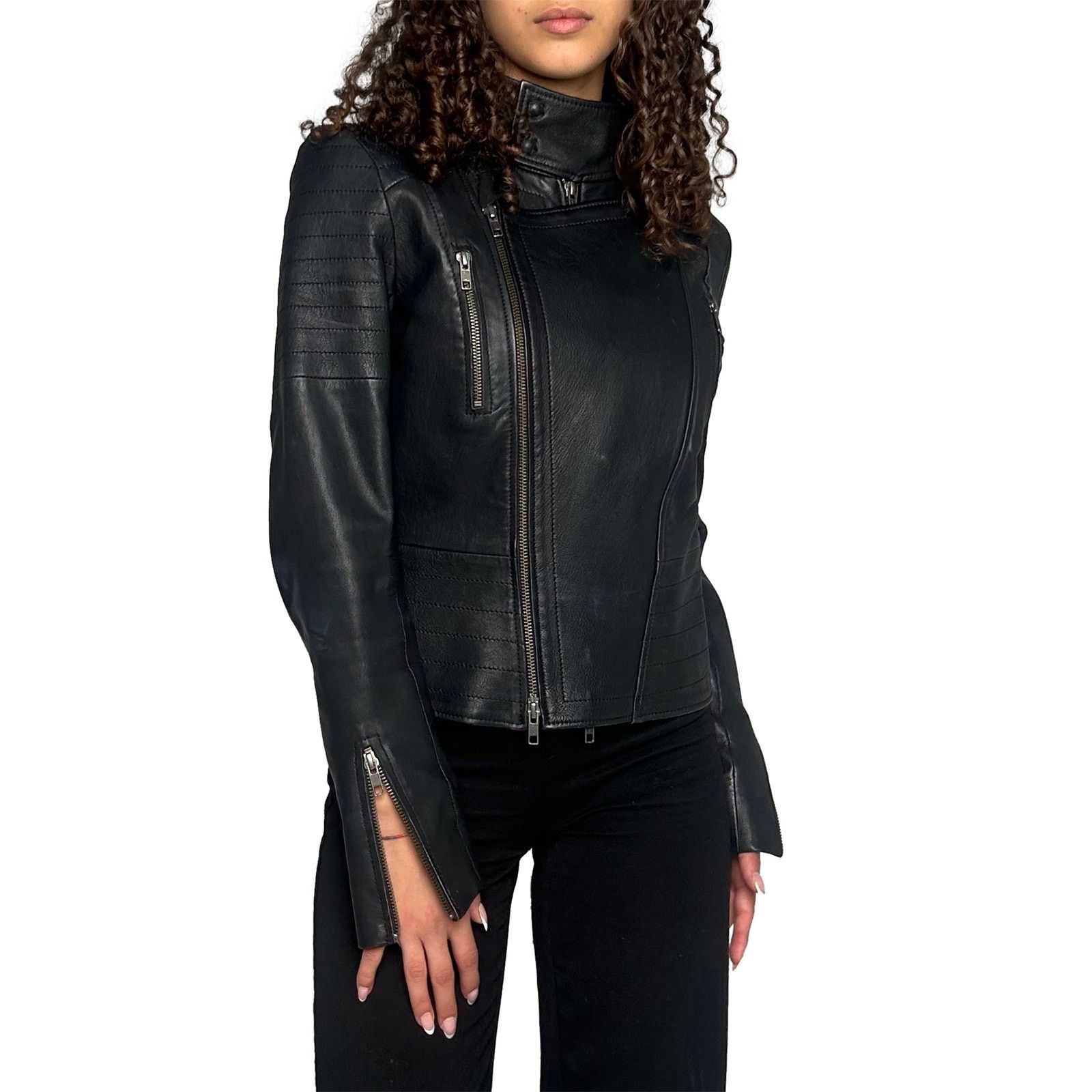 Scanlan Theodore Black leather jacket Size S / US 4 / IT 40 - 5 Thumbnail