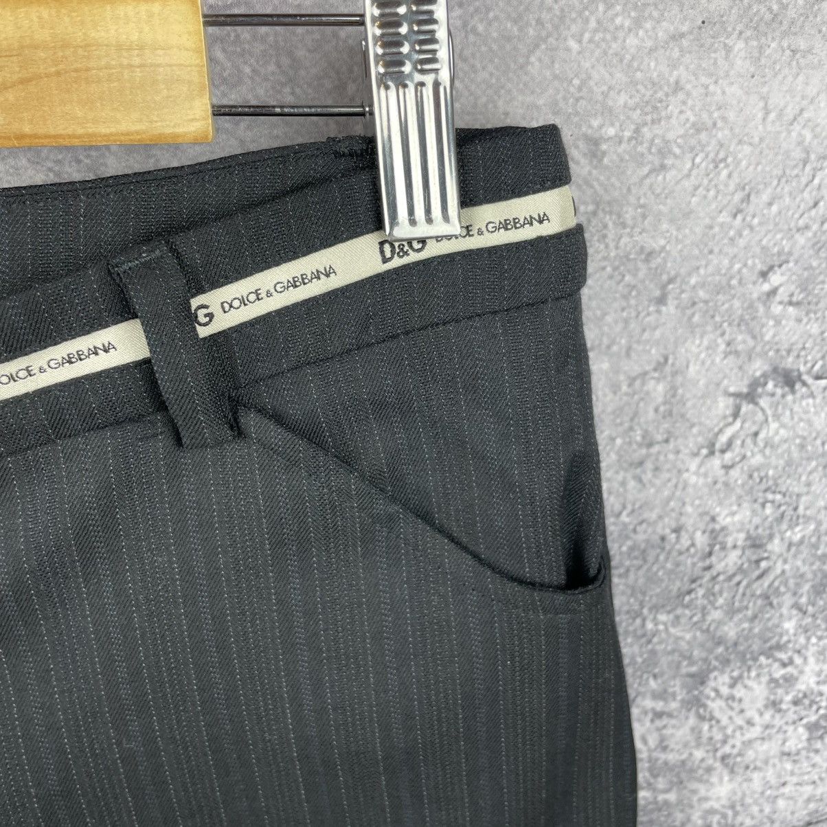 Dolce & Gabbana Vintage Dolce Gabbana Straight Pants Luxury Y2K Size 30" / US 8 / IT 44 - 4 Thumbnail
