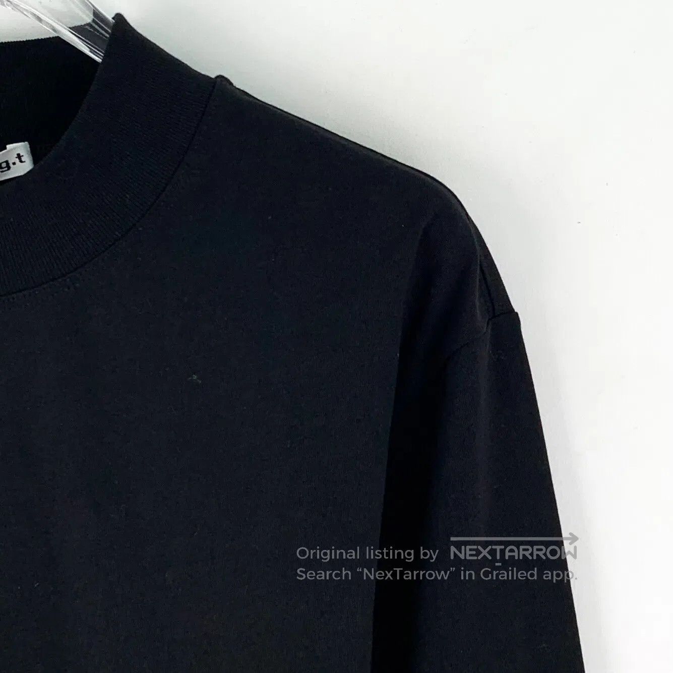 Alexander Wang Alexander Wang Black badge cotton crewneck long-sleeve hoo Size US XS / EU 42 / 0 - 3 Thumbnail