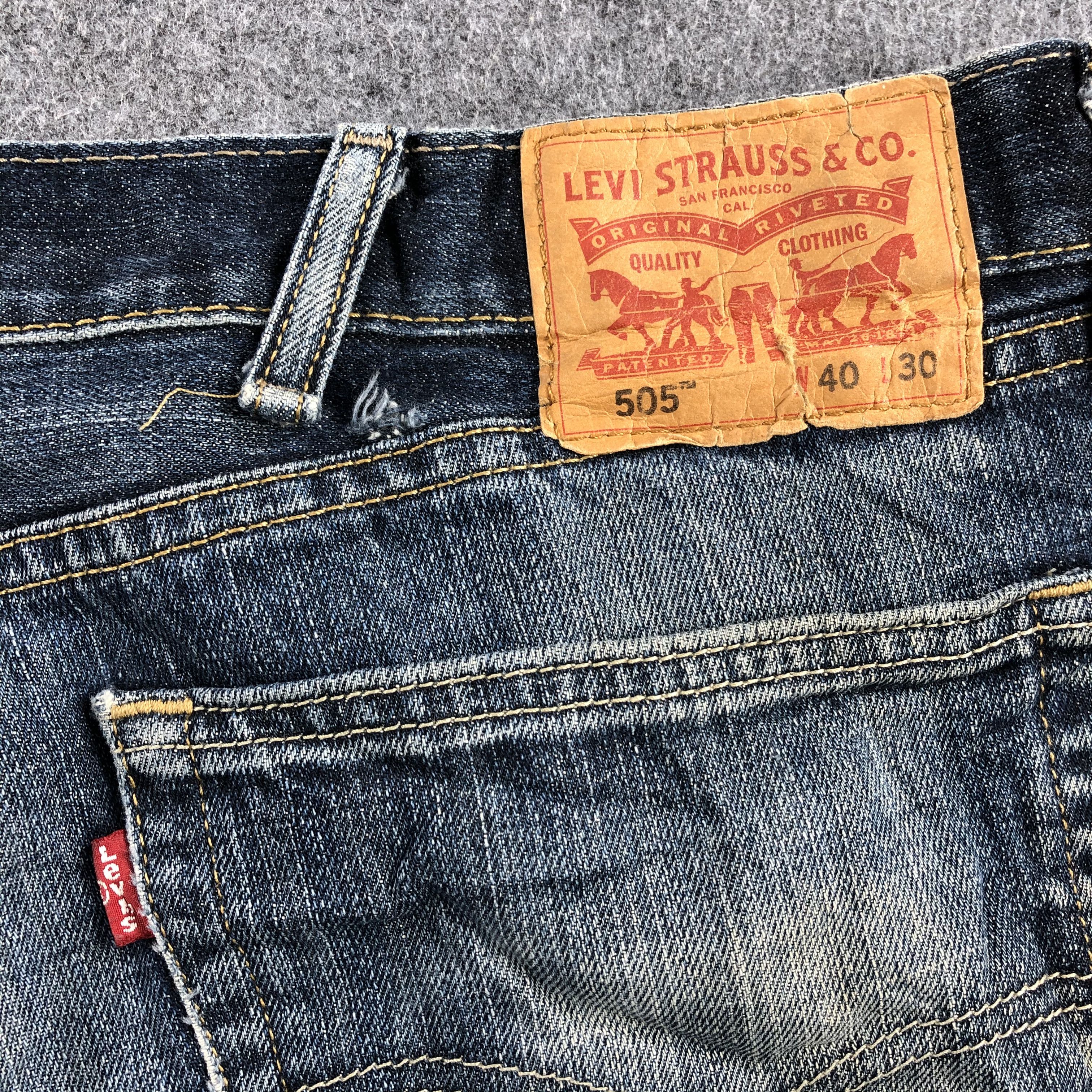 Levi's × Vintage Vintage Light Wash Levis Jeans Lot 505-JM792 Size US 40 / EU 56 - 6 Thumbnail