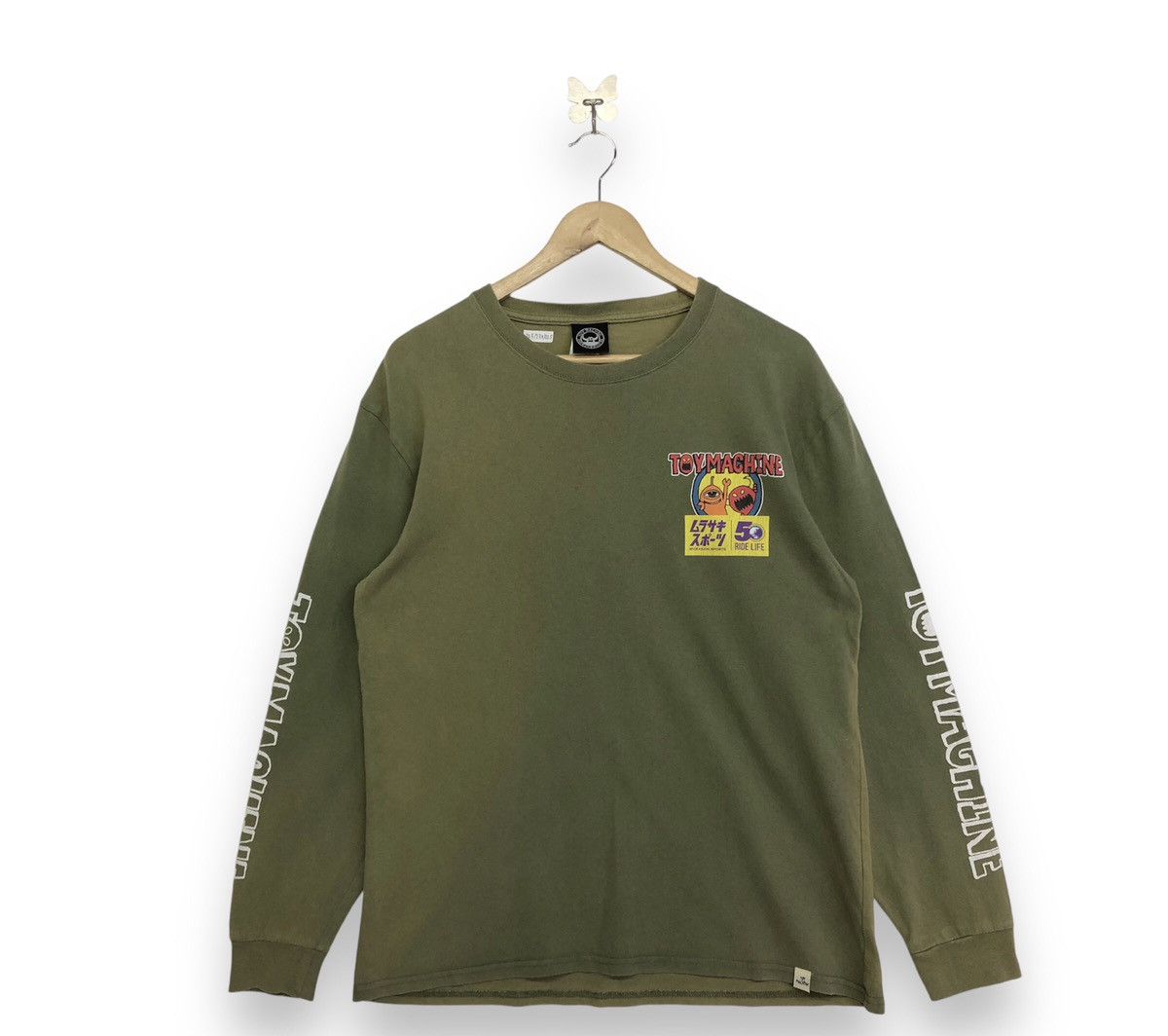 Toy Machine Toy Machine X Sketchbooks 3 Sunfaded Long Sleeve Tee Size US M / EU 48-50 / 2 - 1 Thumbnail