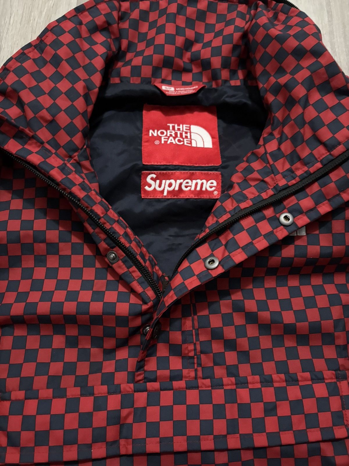 Supreme × The North Face Supreme The North Face Checkered Pullover Jacket SS11 Red Size US S / EU 44-46 / 1 - 7 Thumbnail