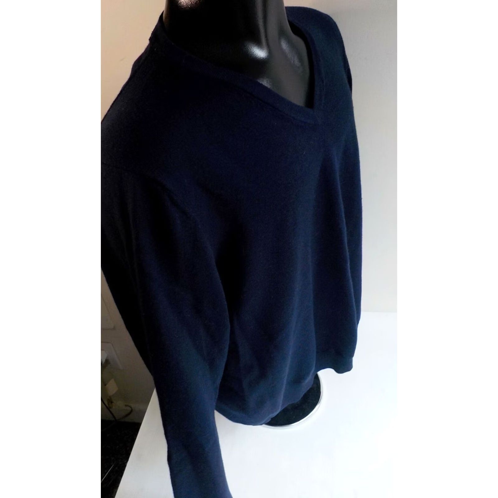 Brooks Brothers BROOKS BROTHERS LS Pullover V-Neck Sweater Navy XS? Not provided Size US L / EU 52-54 / 3 - 3 Thumbnail