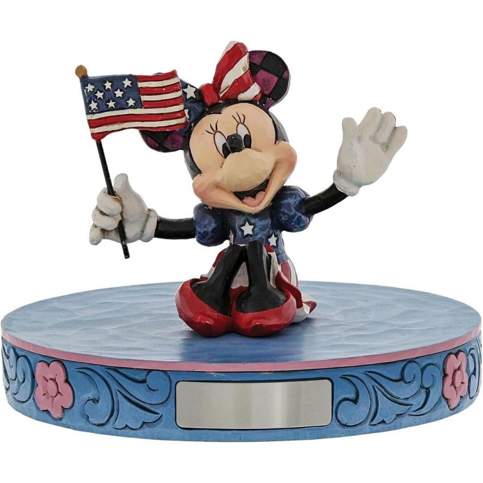 Other Enesco Disney Traditions Patriotic Minnie Mouse Miniature Size ONE SIZE - 6 Thumbnail