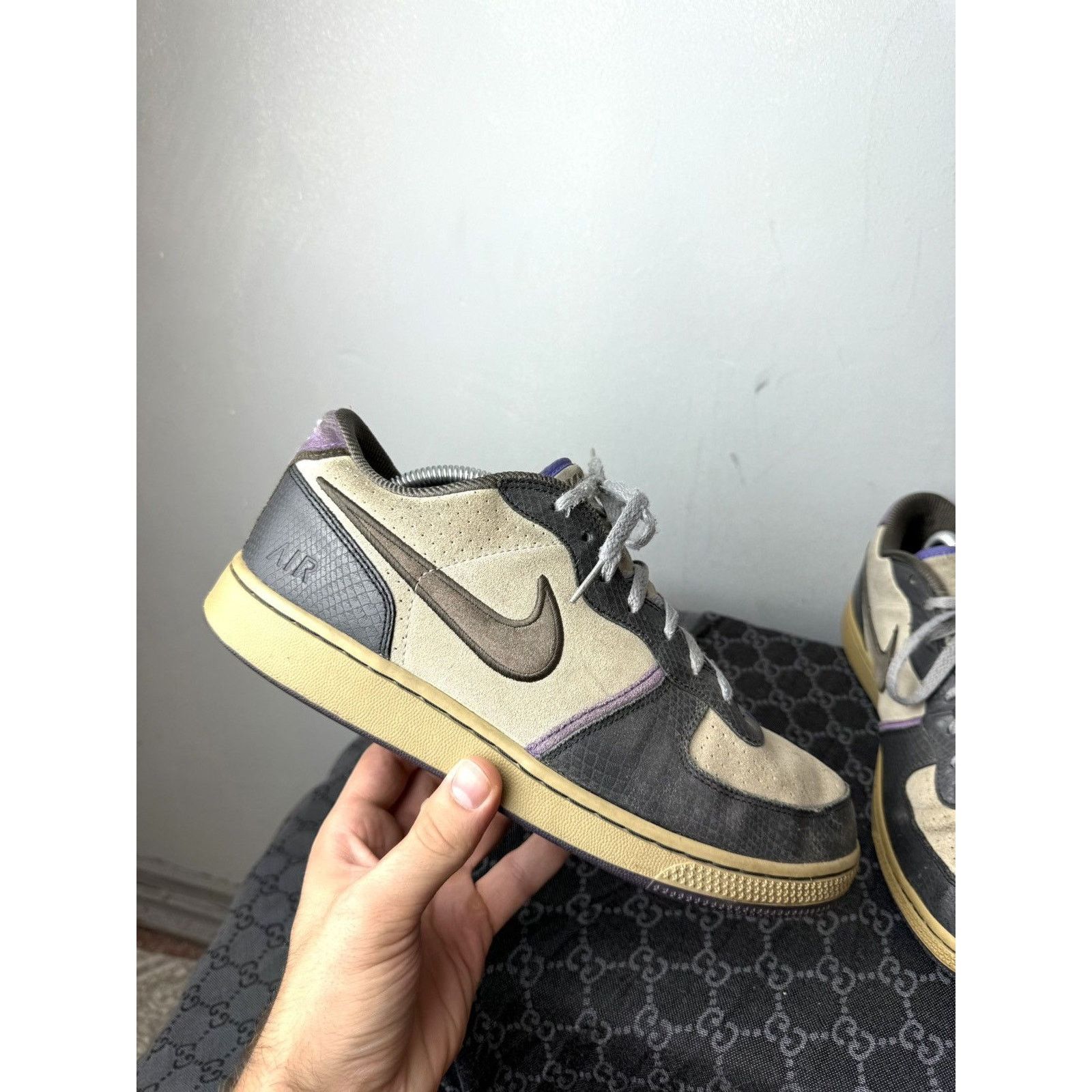 Nike Rare! Vintage Nike Terminator Dunk Sneakers Size US 8.5 / EU 41-42 - 8 Thumbnail