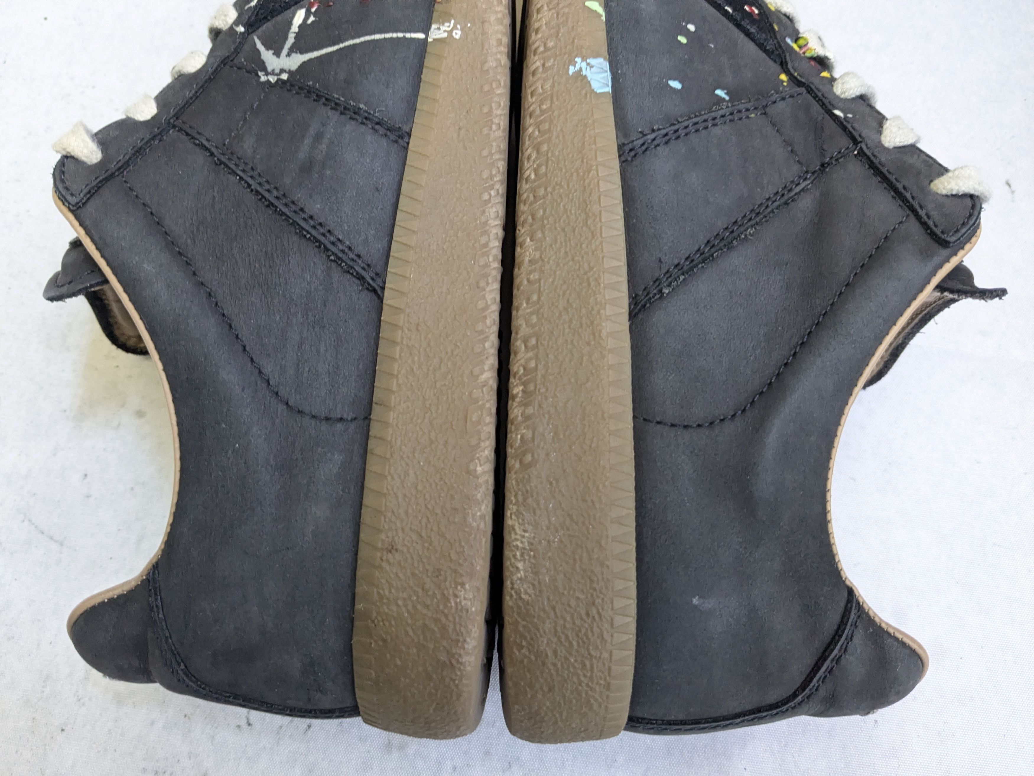 Maison Margiela Maison Margiela Replica GAT Paint Splatter Black 7 40 Low Size US 7 / EU 40 - 14 Thumbnail