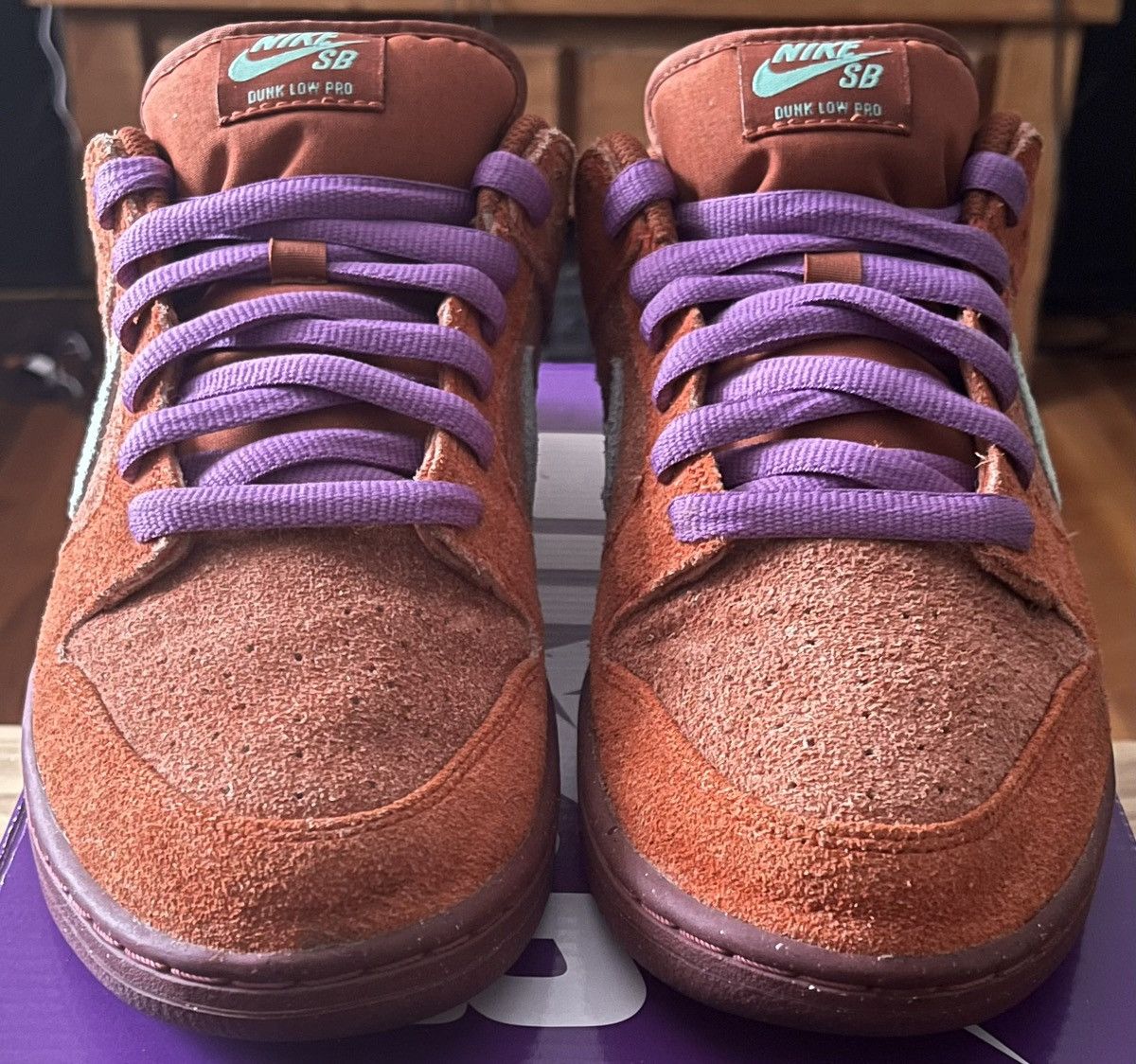 Nike Nike SB Dunk Low ‘Mystic Red Rosewood’ Size US 11 / EU 44 - 3 Thumbnail