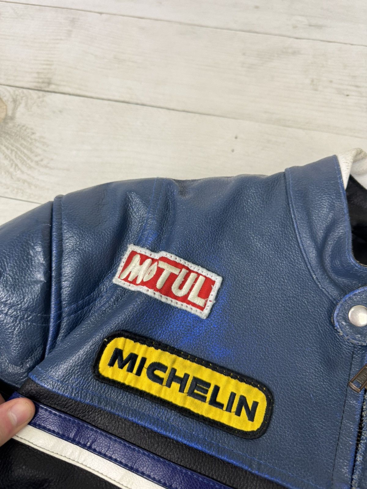 Red Bull Vintage Red Bull Leather Racing Moto Jacket 90s USA Size US XXL / EU 58 / 5 - 11 Thumbnail