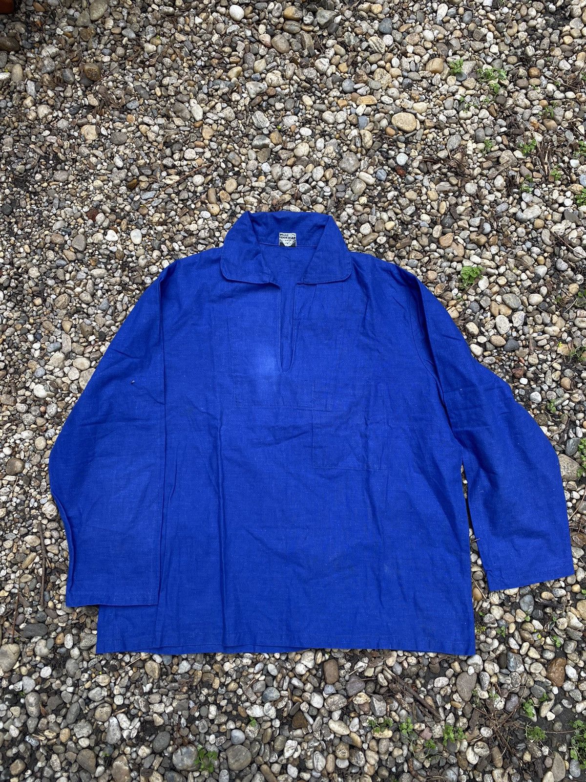 Vintage Vintage 70s Fishing Dense Work Rockall Shirt Size US XXL / EU 58 / 5 - 1 Thumbnail