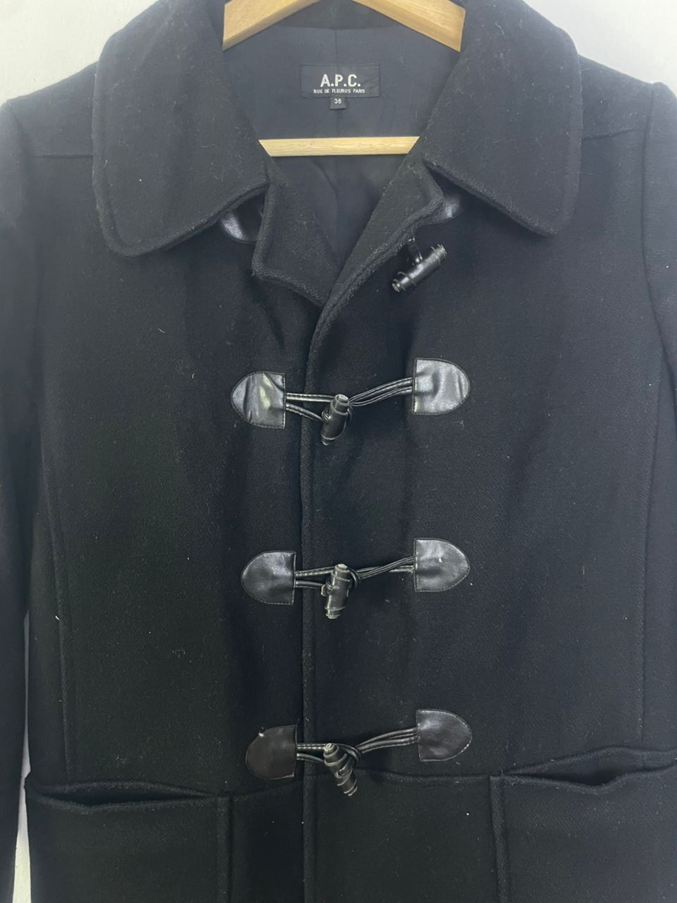 A.P.C. × Designer × Japanese Brand A.P.C. Rue De Fleurus Paris Long Jacket Size XS / US 0-2 / IT 36-38 - 3 Thumbnail