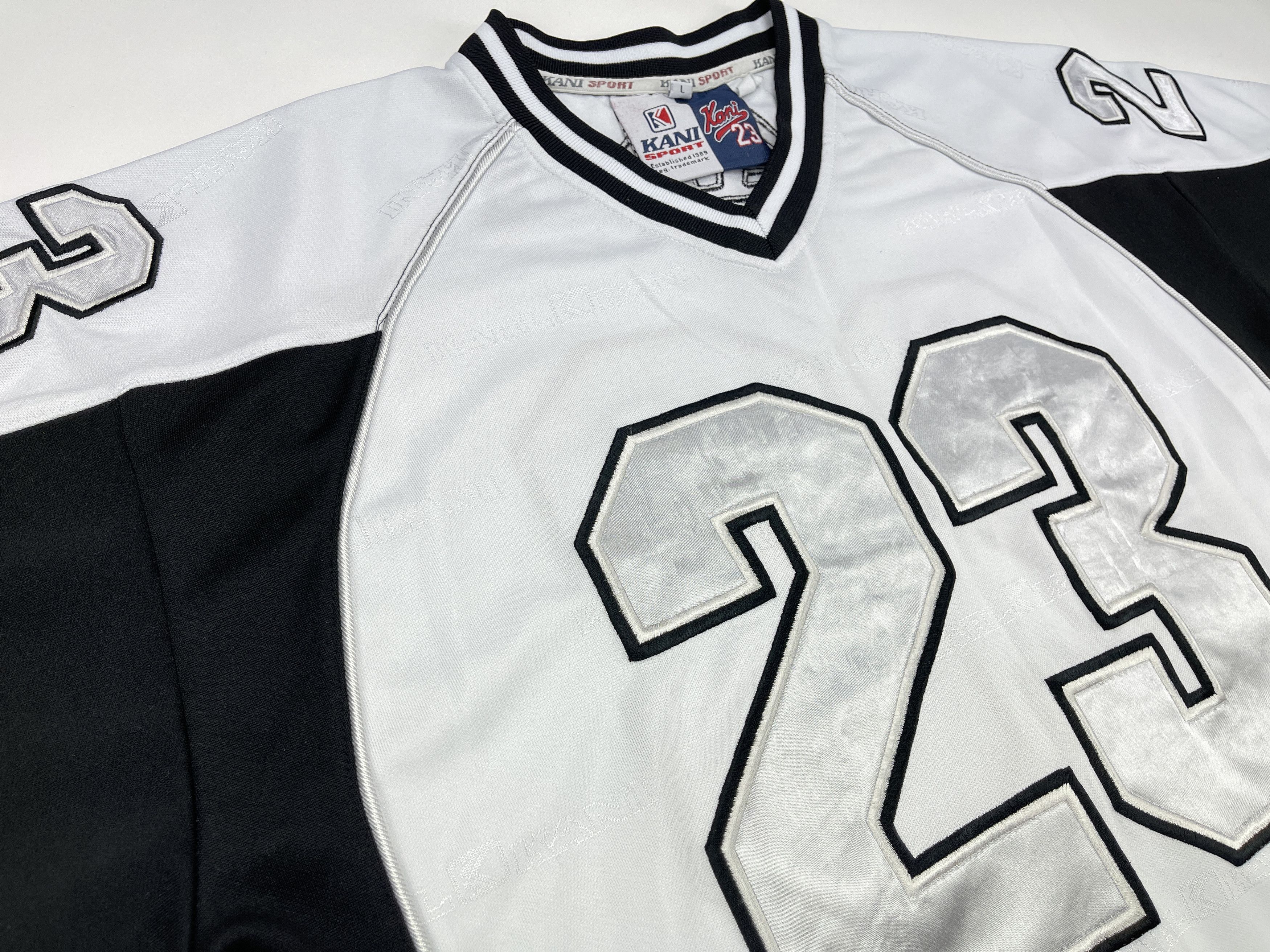 Karl Kani KARL KANI jersey, vintage hip hop t-shirt, 90s hip hop L Size US L / EU 52-54 / 3 - 8 Thumbnail
