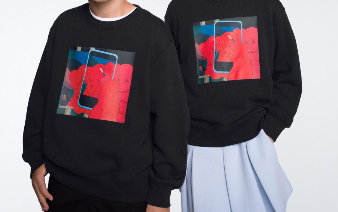 Kaws × Uniqlo Kaws Andy Warhol Uniqlo Kids Black Size 5-6 Tracksuit Set Size US XXS / EU 40 - 1 Thumbnail