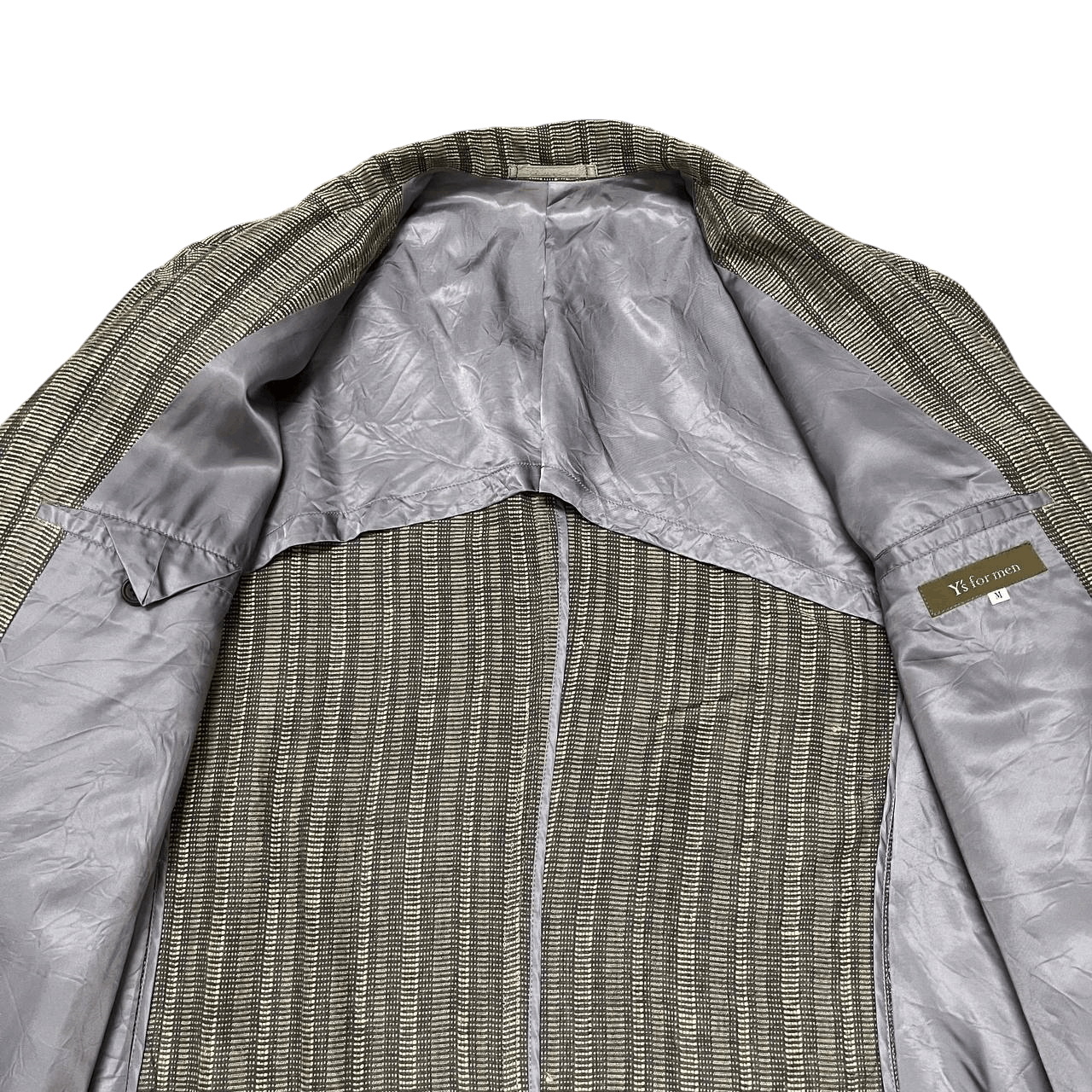 Yohji Yamamoto Ys For Men by Yohji Yamamoto Striped Blazer Jacket Size US M / EU 48-50 / 2 - 7 Thumbnail