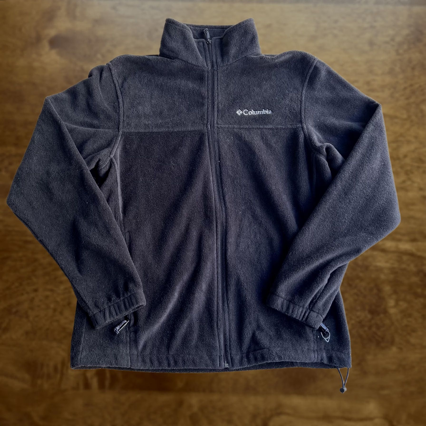 Vintage Columbia Jacket Mens M Black Fleece Full Zip Stand Collar Outdoor Hiking Size US M / EU 48-50 / 2 - 1 Thumbnail