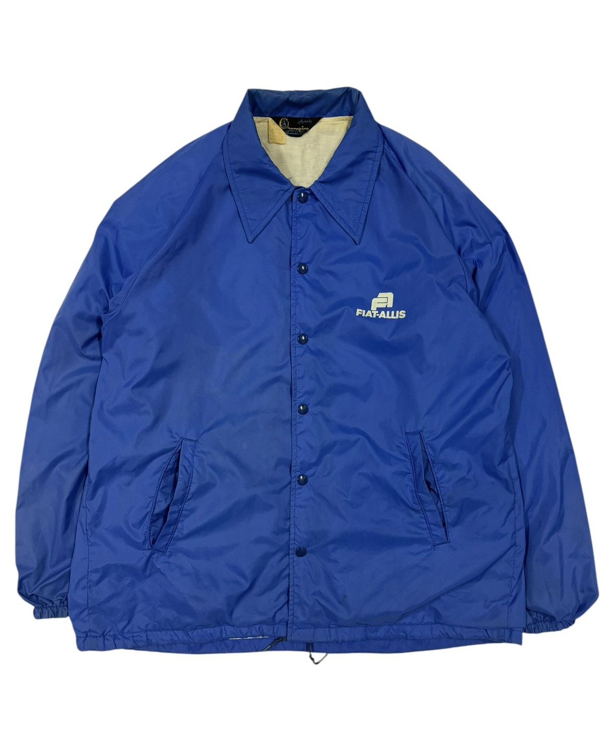 Champion × Vintage Truevintage🔥50’s Champion Fiat-Allis Trainer Coach Jacket Size US L / EU 52-54 / 3 - 1 Thumbnail