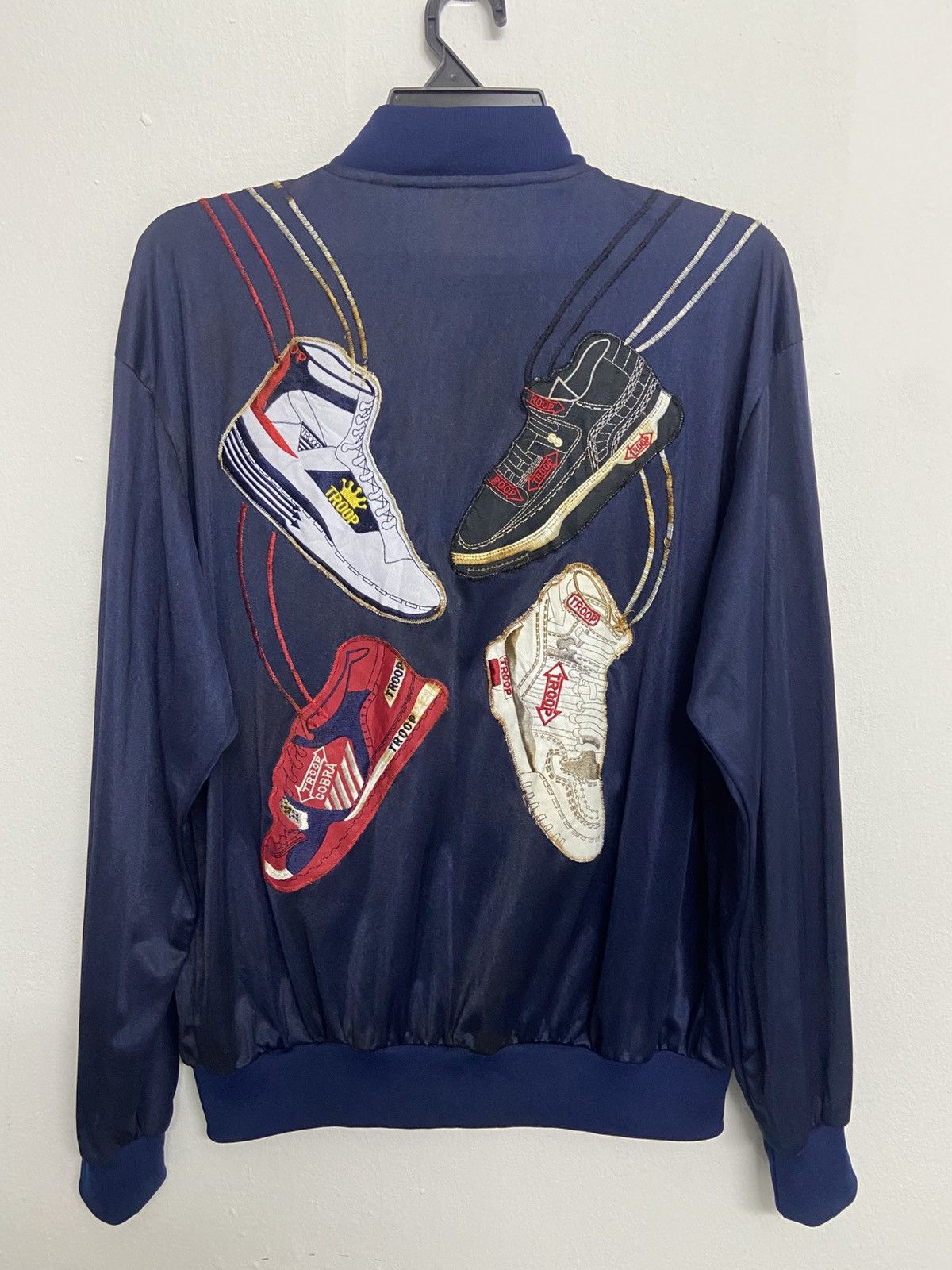 Troop Vintage 80s TROOP Jacket Track Top Jacket Hip Hop Zip Up Size US M / EU 48-50 / 2 - 1 Thumbnail