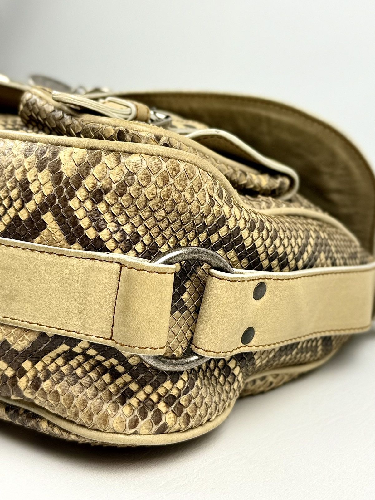 Dior Dior - John Galliano - FW/06 - Python Skin - Saddle Guacho Size ONE SIZE - 22 Thumbnail