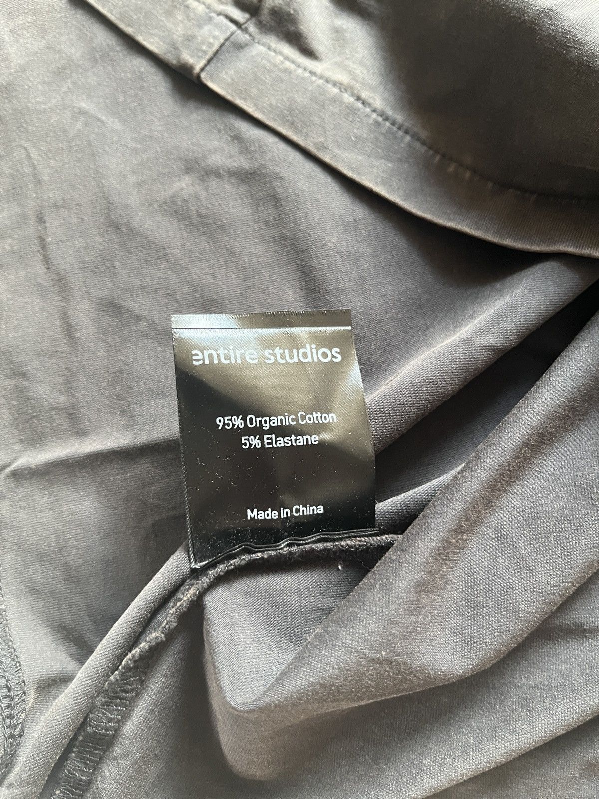 Entire Studios MINI TEE WASHED BLACK Size US L / EU 52-54 / 3 - 6 Thumbnail