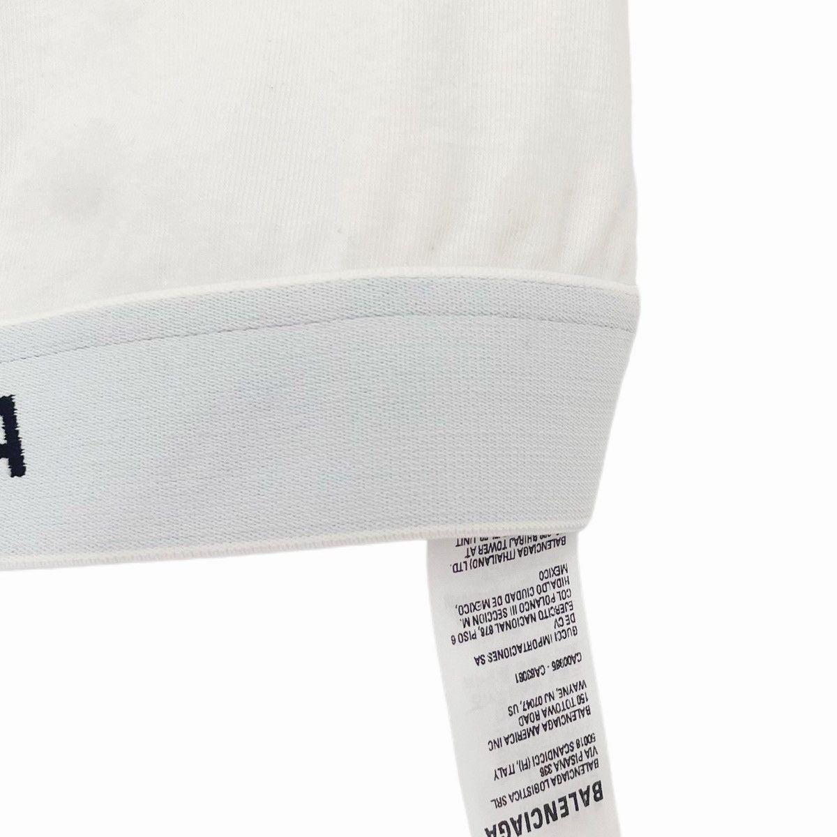 Balenciaga Balenciaga White Logo Print Sports Bra K26WX Size S / US 4 / IT 40 - 3 Thumbnail