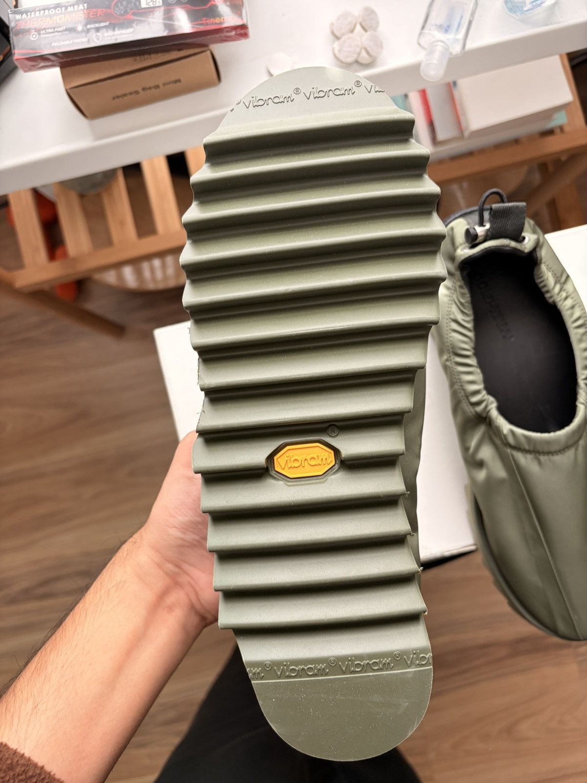 A-COLD-WALL* A-COLD-WALL* Tech Slip-On / Lug Sole (Olive) Size US 10 / EU 43 - 5 Thumbnail