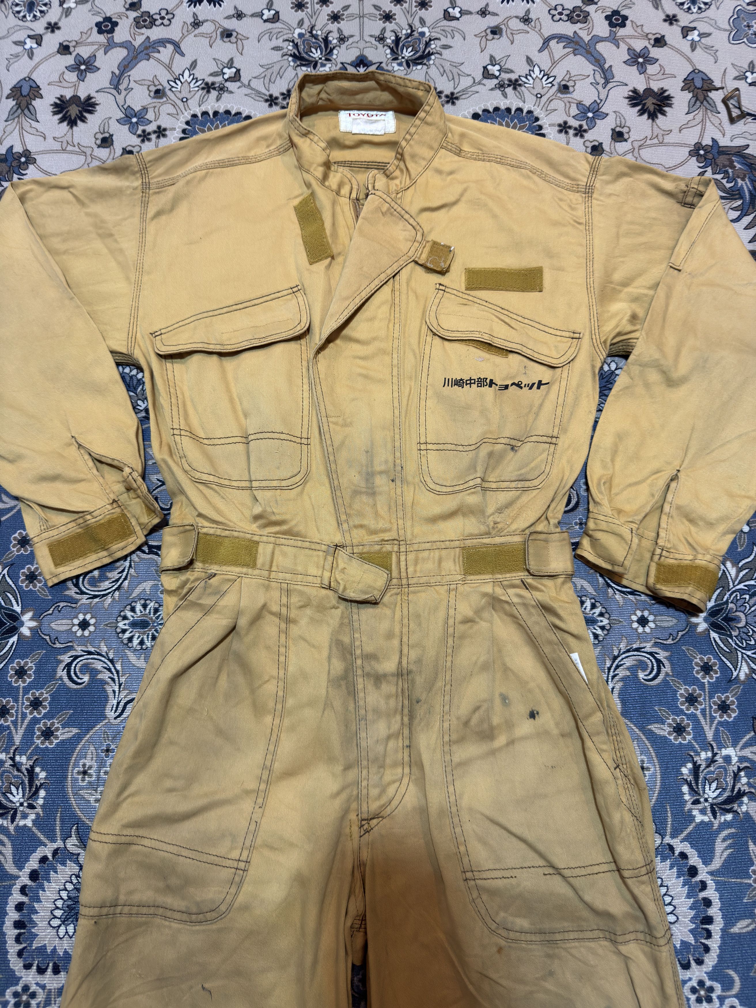 Sports Specialties Vintage Toyota TRD Script Mechanic Coverall Dirty Oil Size M Size US 29 - 4 Thumbnail