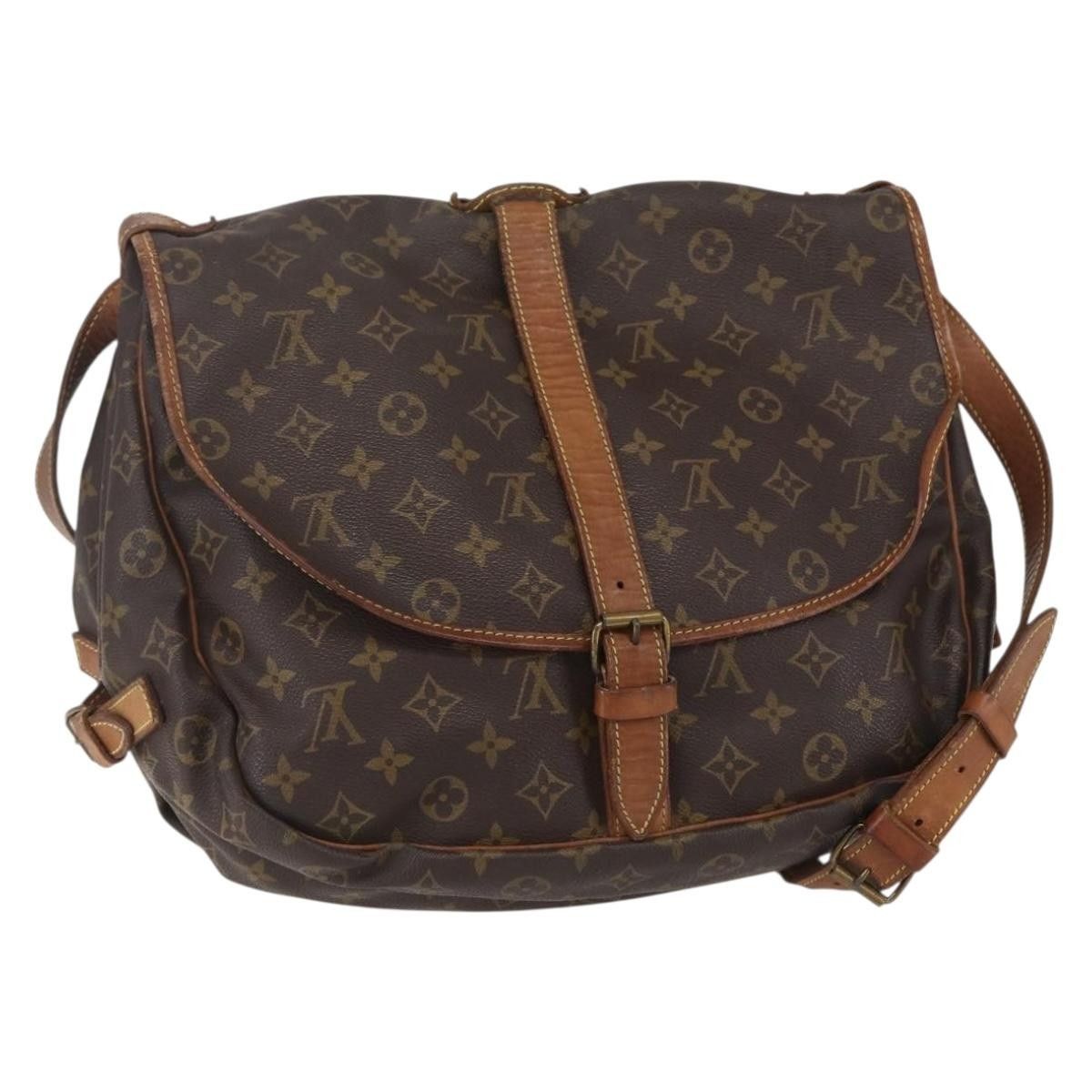 Louis Vuitton Louis Vuitton Saumur Handbag Monogram Canvas Size ONE SIZE - 1 Thumbnail