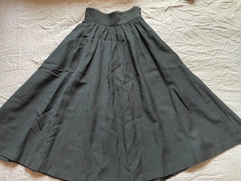 Comme des Garcons Comme Des Garcons Black Long Skirt, Pleated Skirt, Big Ski Size 24" / US 00 / IT 34 - 1 Thumbnail