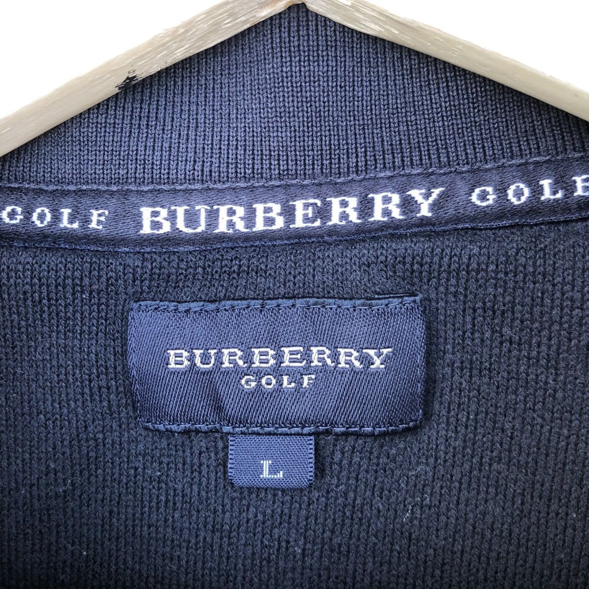 Burberry Vintage Burberry Golf Half Zipper Pullover Sweatshirt Size US L / EU 52-54 / 3 - 7 Thumbnail